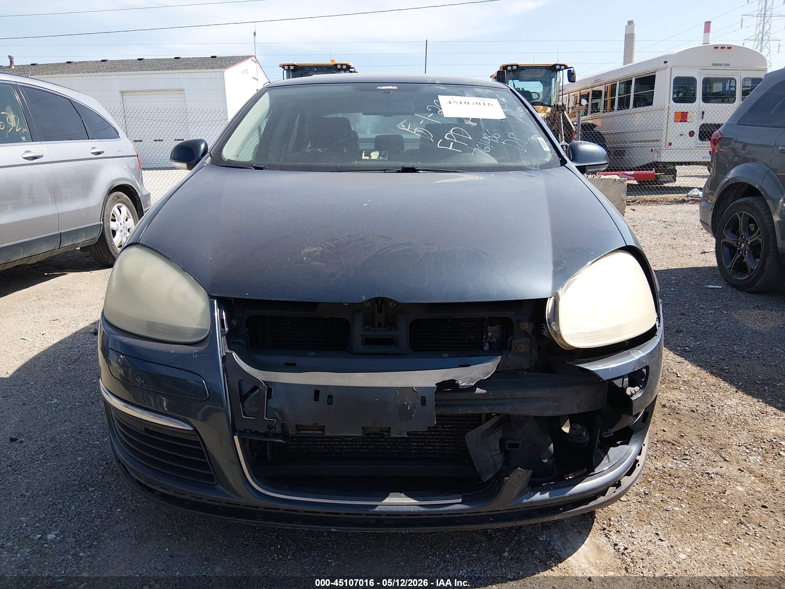 2006 Volkswagen Jetta 2.5 Black vin: 3VWSG71K86M761486