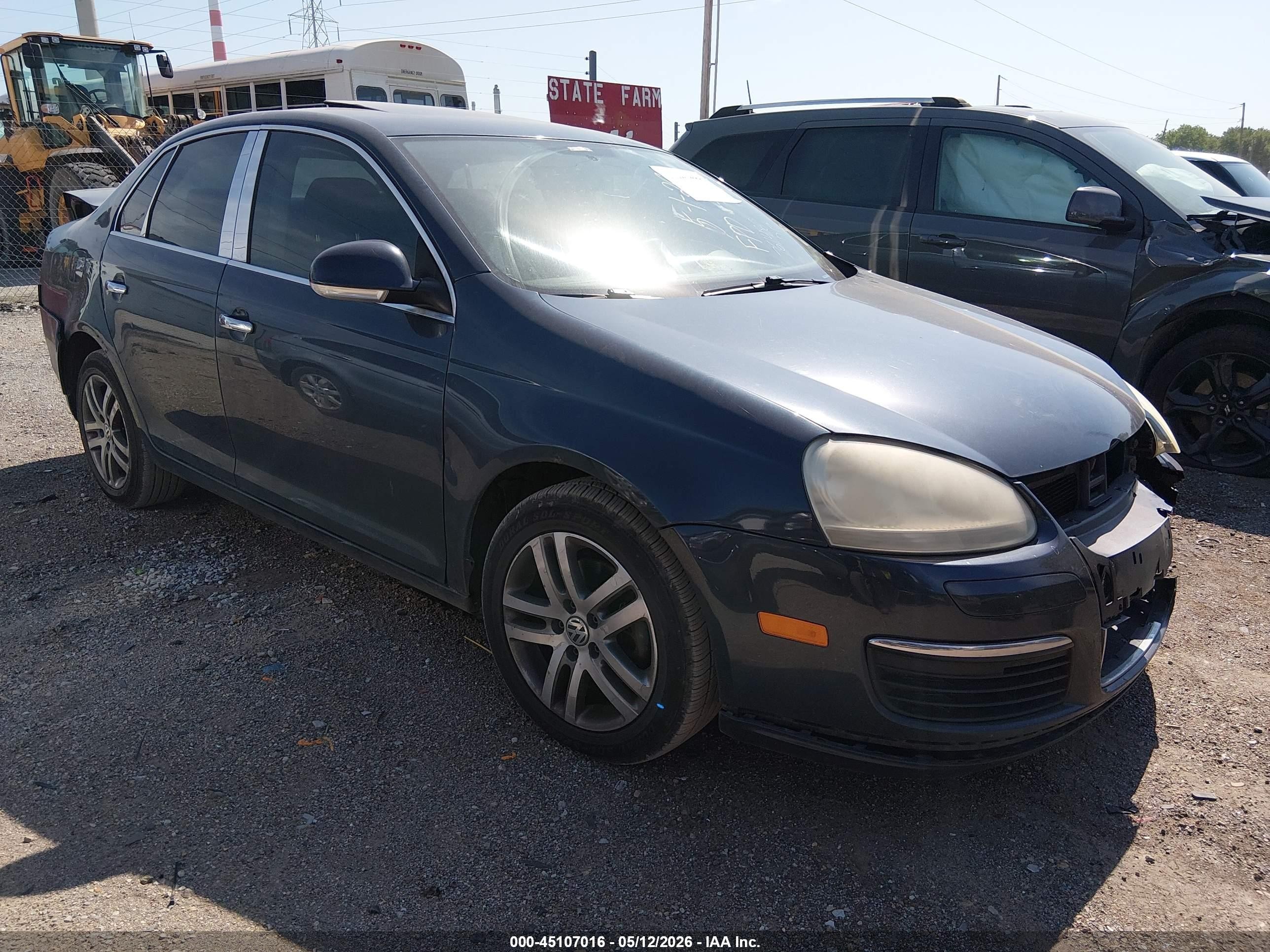 2006 Volkswagen Jetta 2.5 Black vin: 3VWSG71K86M761486