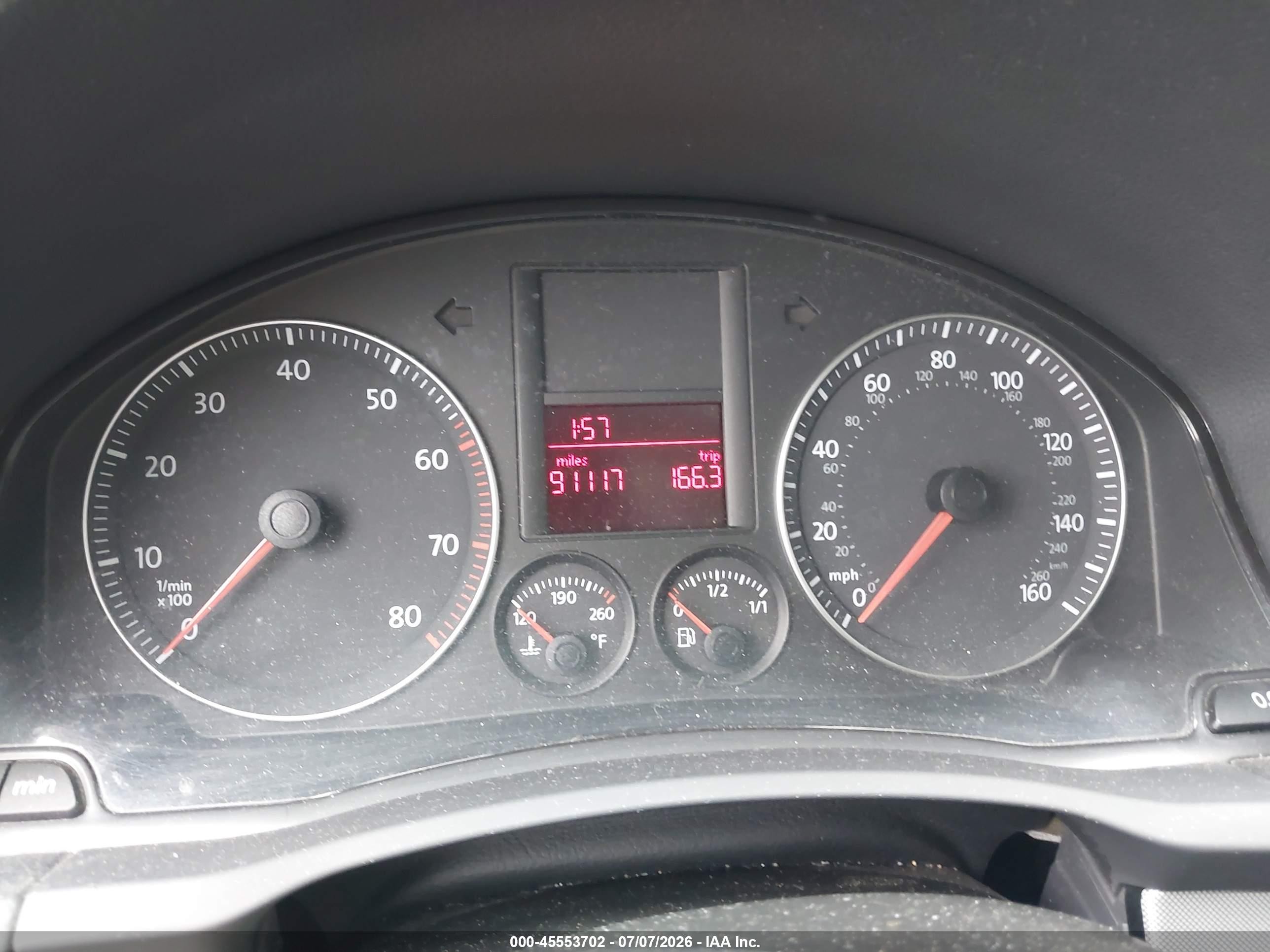 2007 Volkswagen Jetta 2.5 Белый vin: 3VWSG71K87M139102