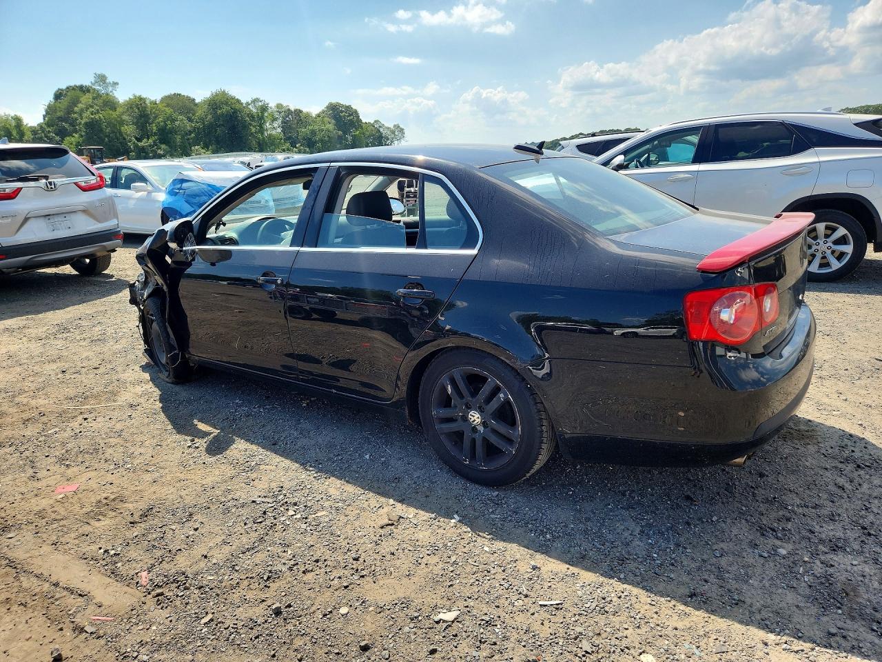 2005 Volkswagen New Jetta 2.5l Option Package 1 Black vin: 3VWSG71K95M641954