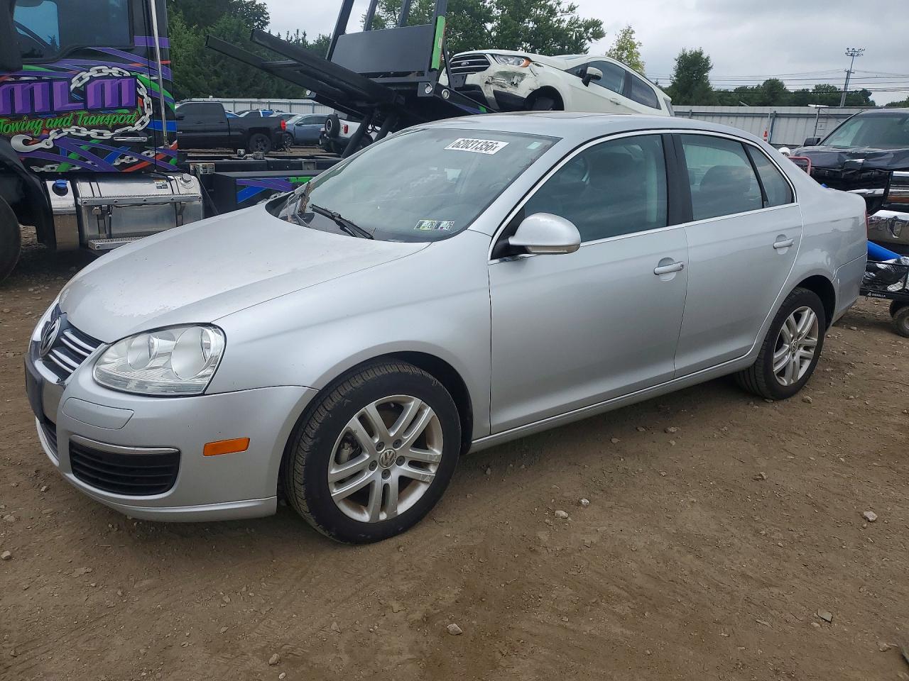 2007 Volkswagen Jetta 2.5 Option Package 1 Silver vin: 3VWSG71KX7M031323