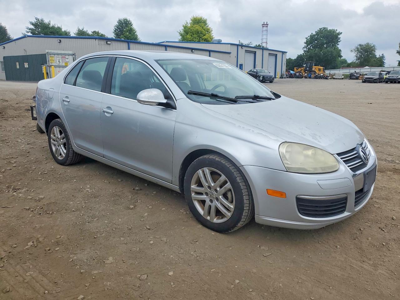 2007 Volkswagen Jetta 2.5 Option Package 1 Silver vin: 3VWSG71KX7M031323