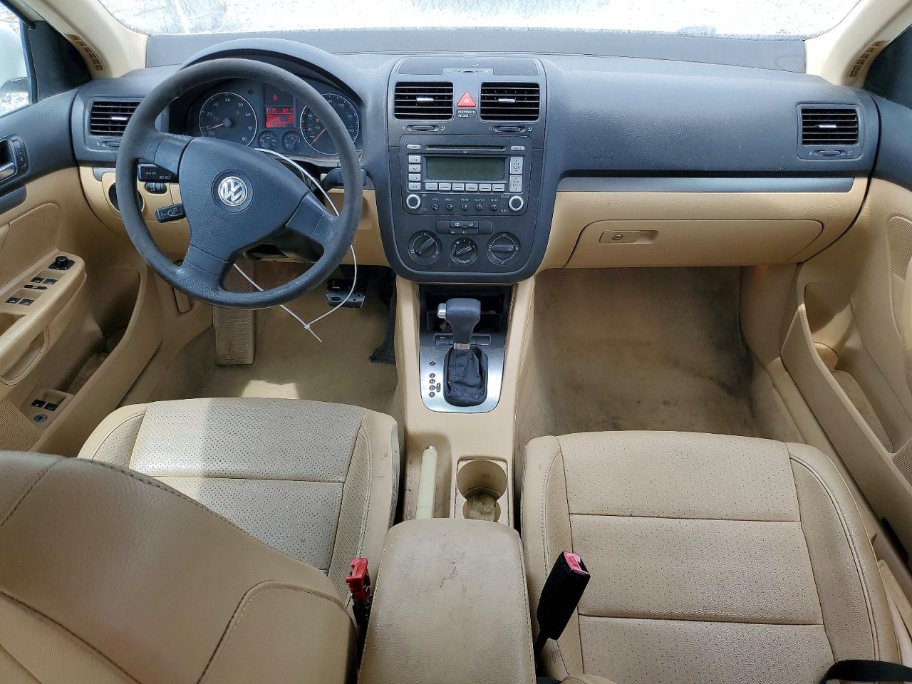 2007 Volkswagen Jetta 2.5 Option Package 1 Белый vin: 3VWSG71KX7M033069
