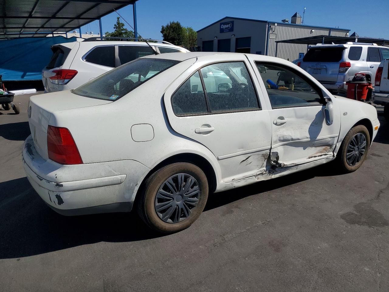 2002 Volkswagen Jetta Gls White vin: 3VWSK69M22M039858