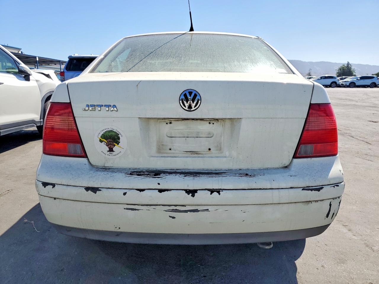 2002 Volkswagen Jetta Gls White vin: 3VWSK69M22M039858