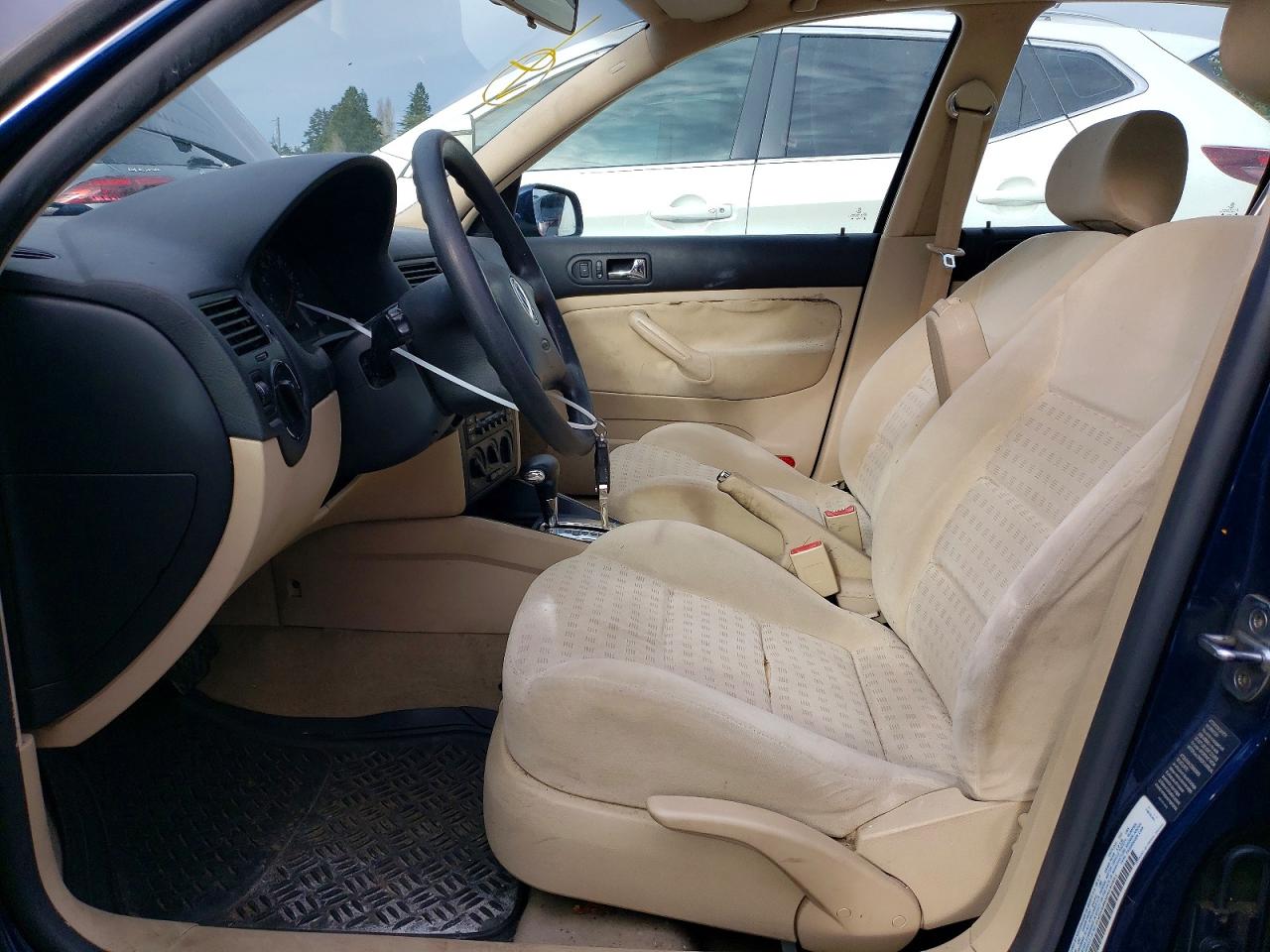 2002 Volkswagen Jetta Gls Blue vin: 3VWSK69M32M140651