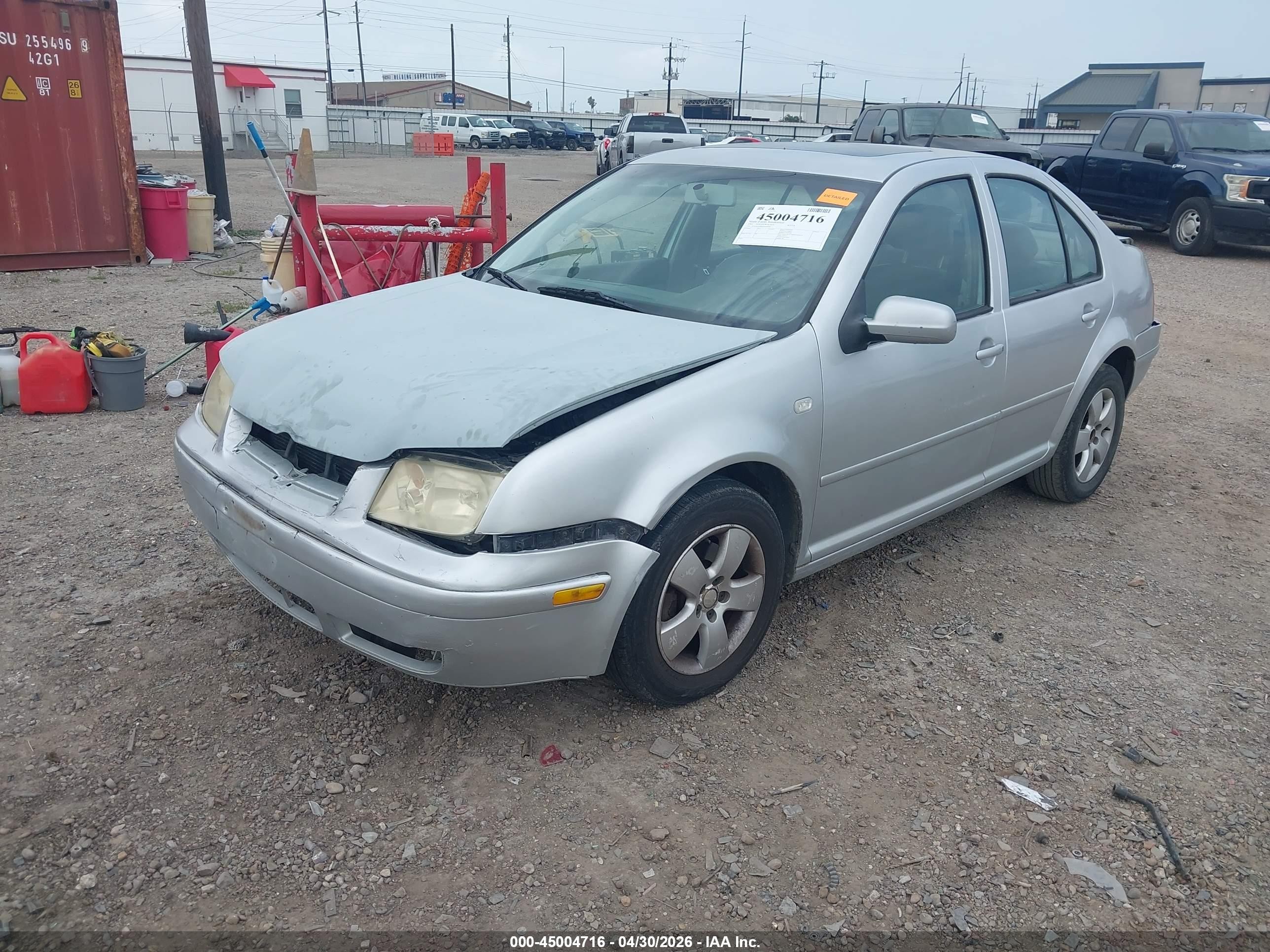 2003 Volkswagen Jetta Gls 2.0l Серебряный vin: 3VWSK69M43M008600
