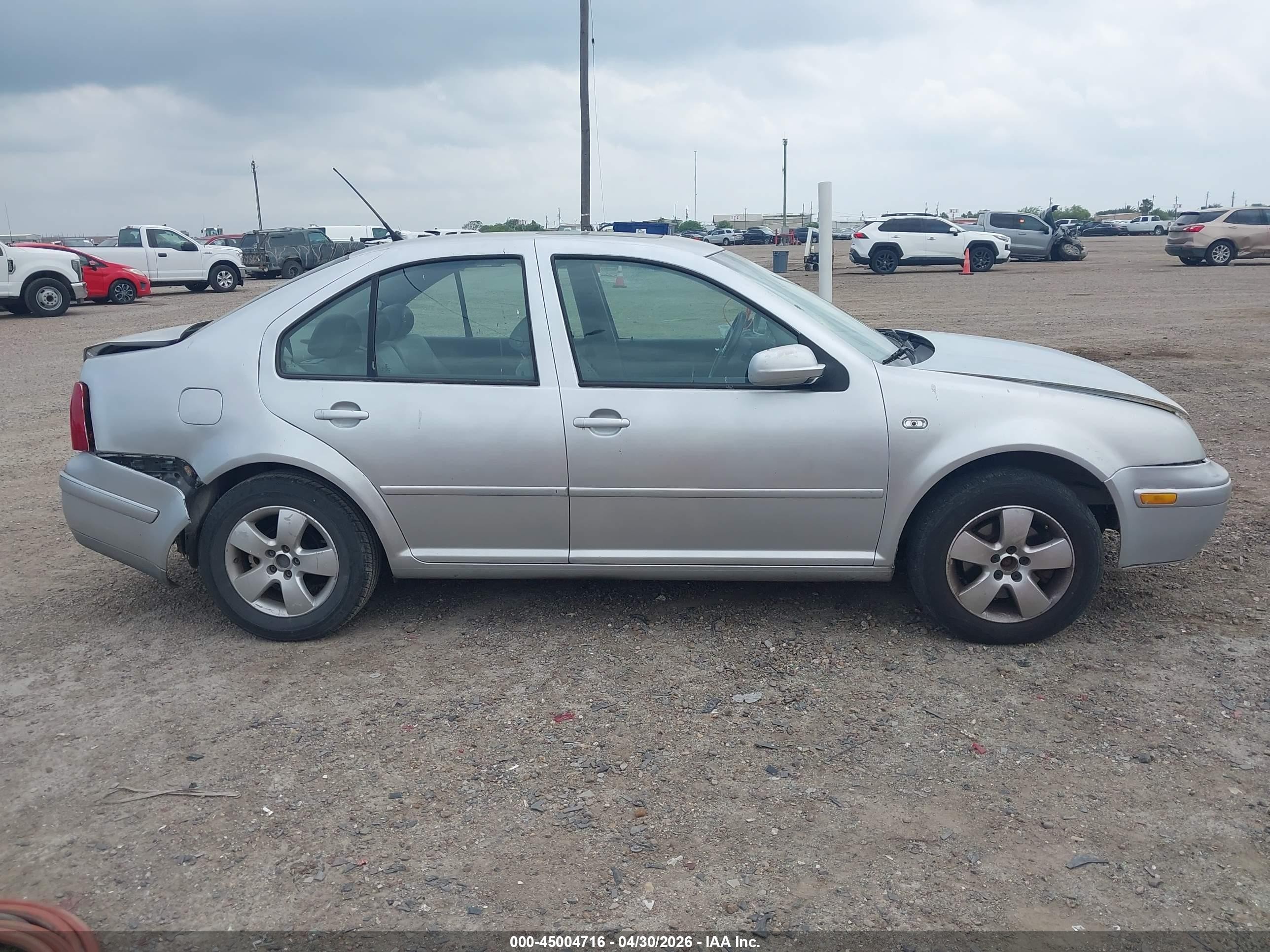 2003 Volkswagen Jetta Gls 2.0l Серебряный vin: 3VWSK69M43M008600