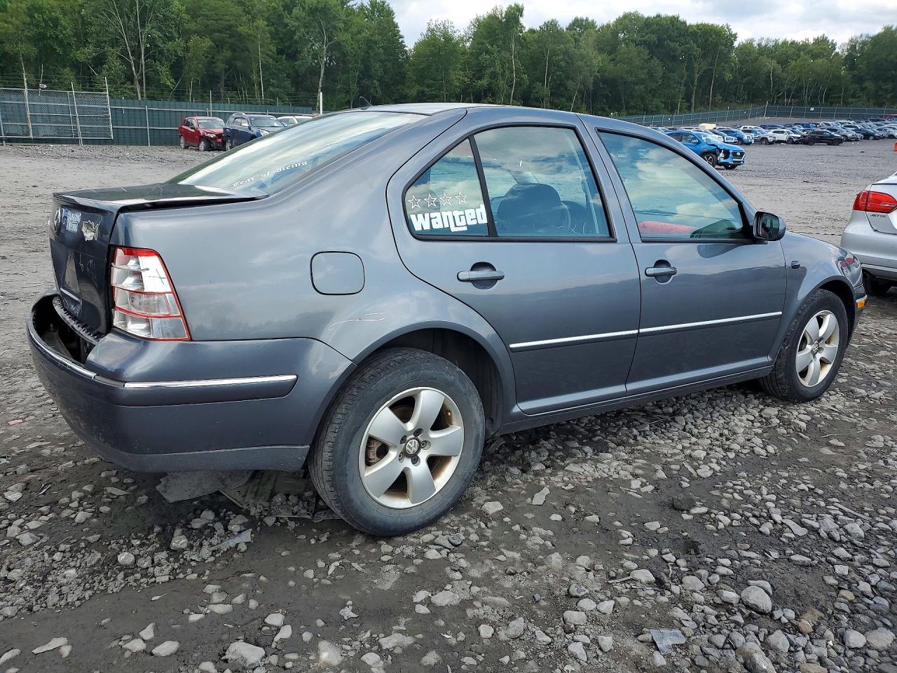 2005 Volkswagen Jetta Gls Gray vin: 3VWSK69M55M028437