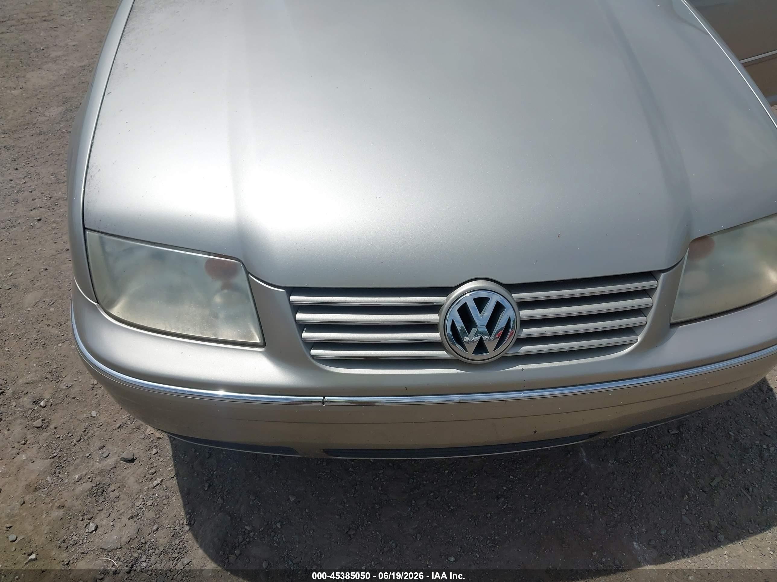 2004 Volkswagen Jetta Gls 2.0l Gray vin: 3VWSK69M64M112233