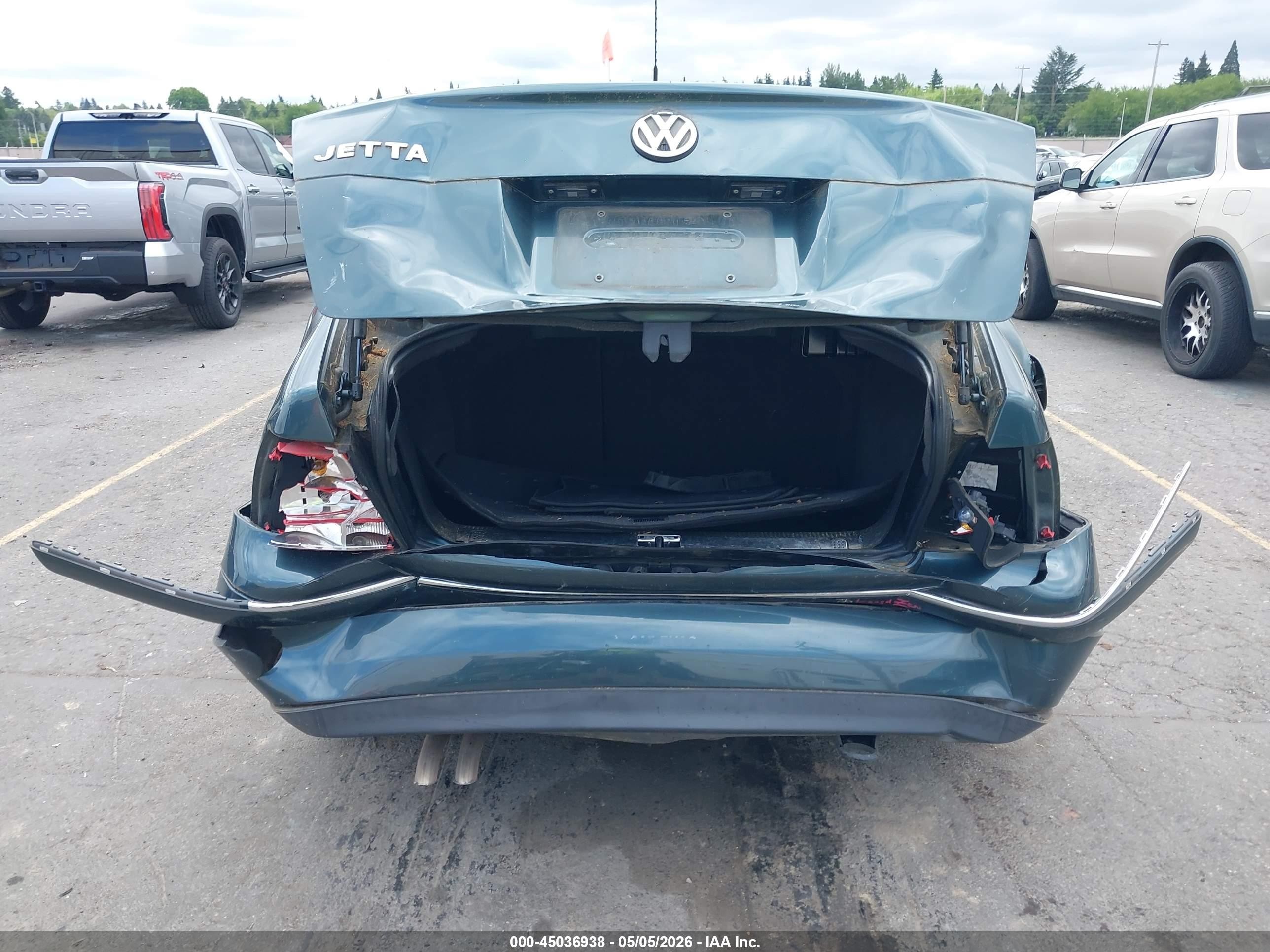 2004 Volkswagen Jetta Gls 2.0l Green vin: 3VWSK69M64M113771