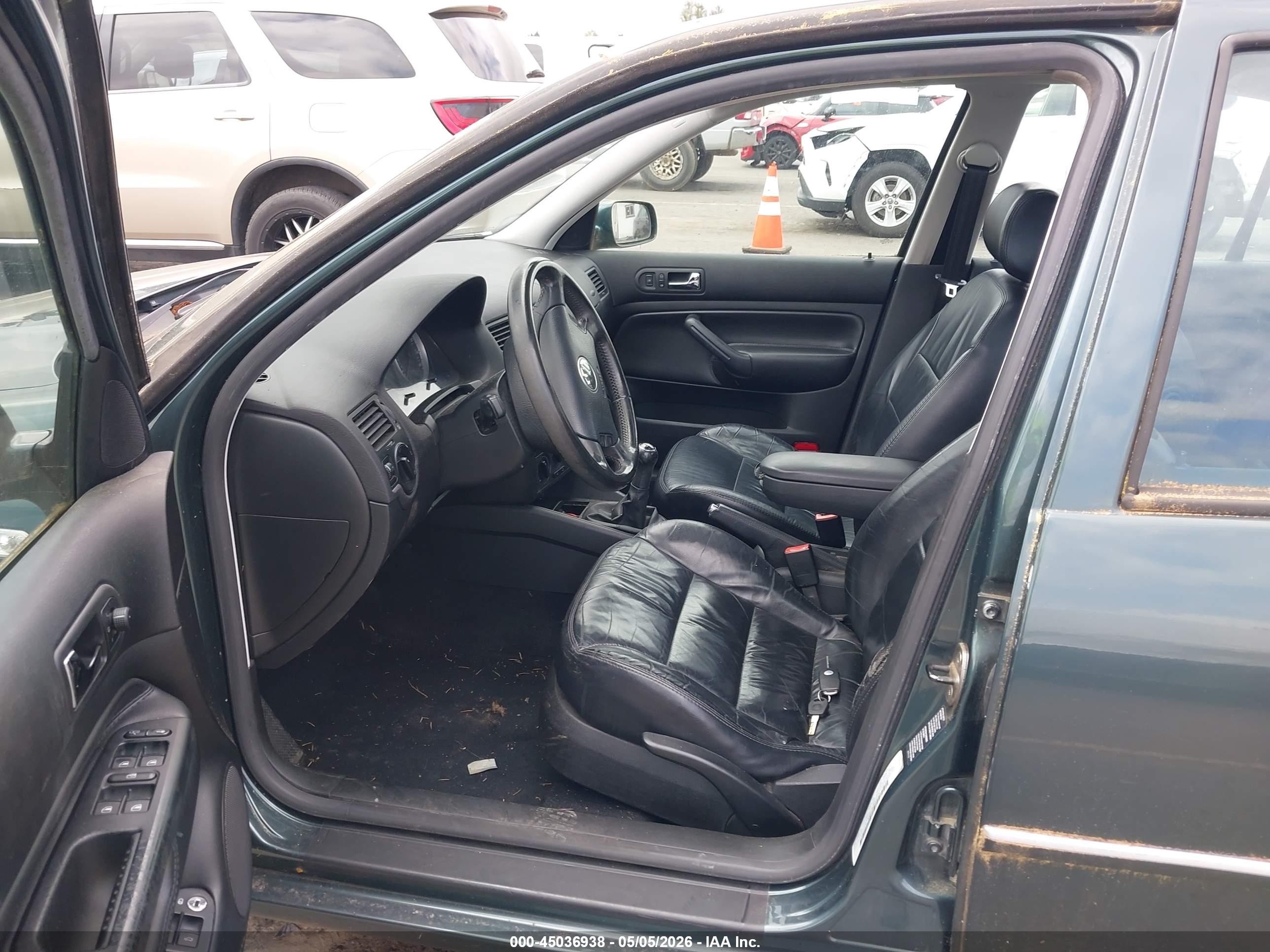 2004 Volkswagen Jetta Gls 2.0l Green vin: 3VWSK69M64M113771