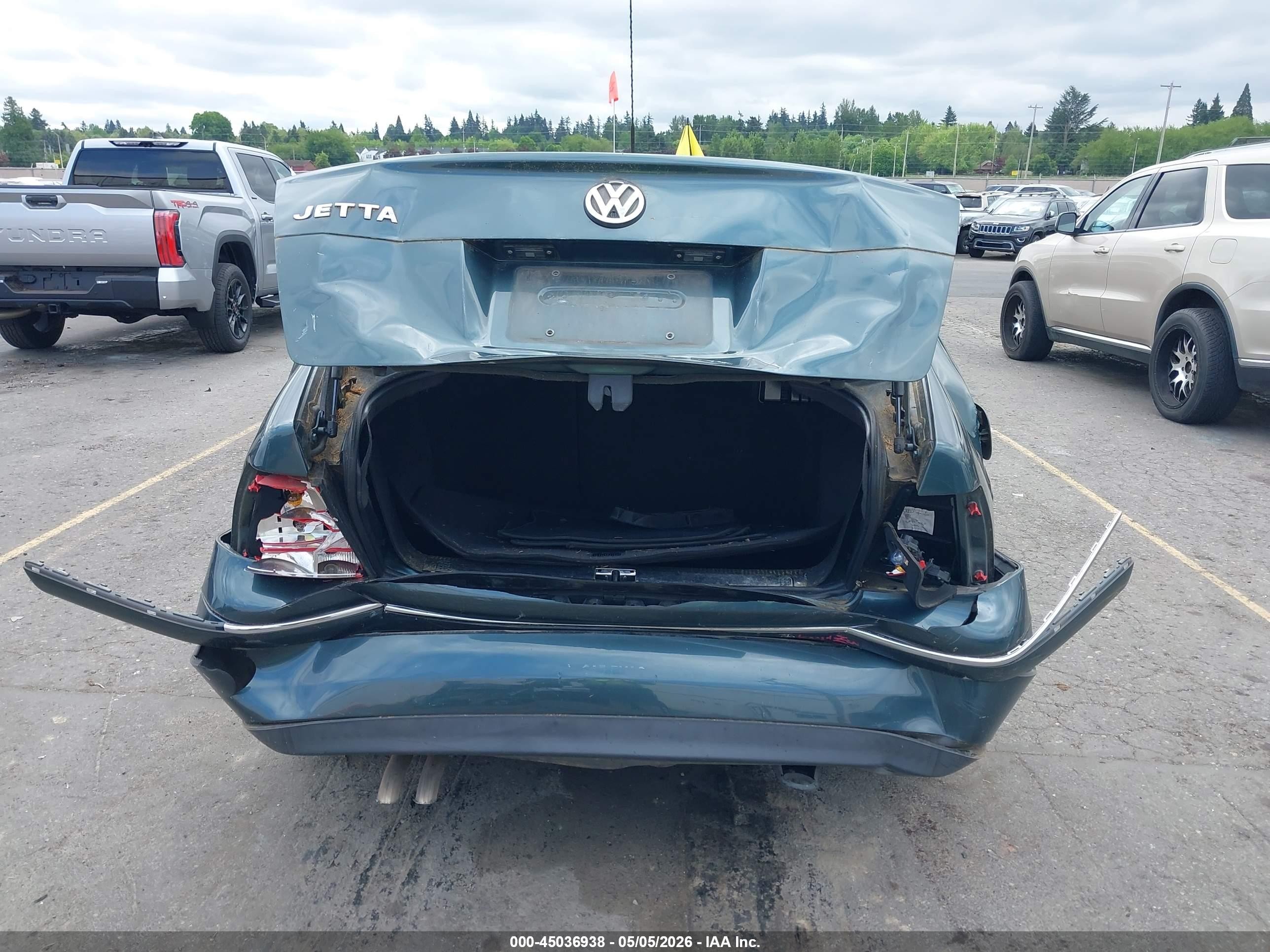 2004 Volkswagen Jetta Gls 2.0l Green vin: 3VWSK69M64M113771