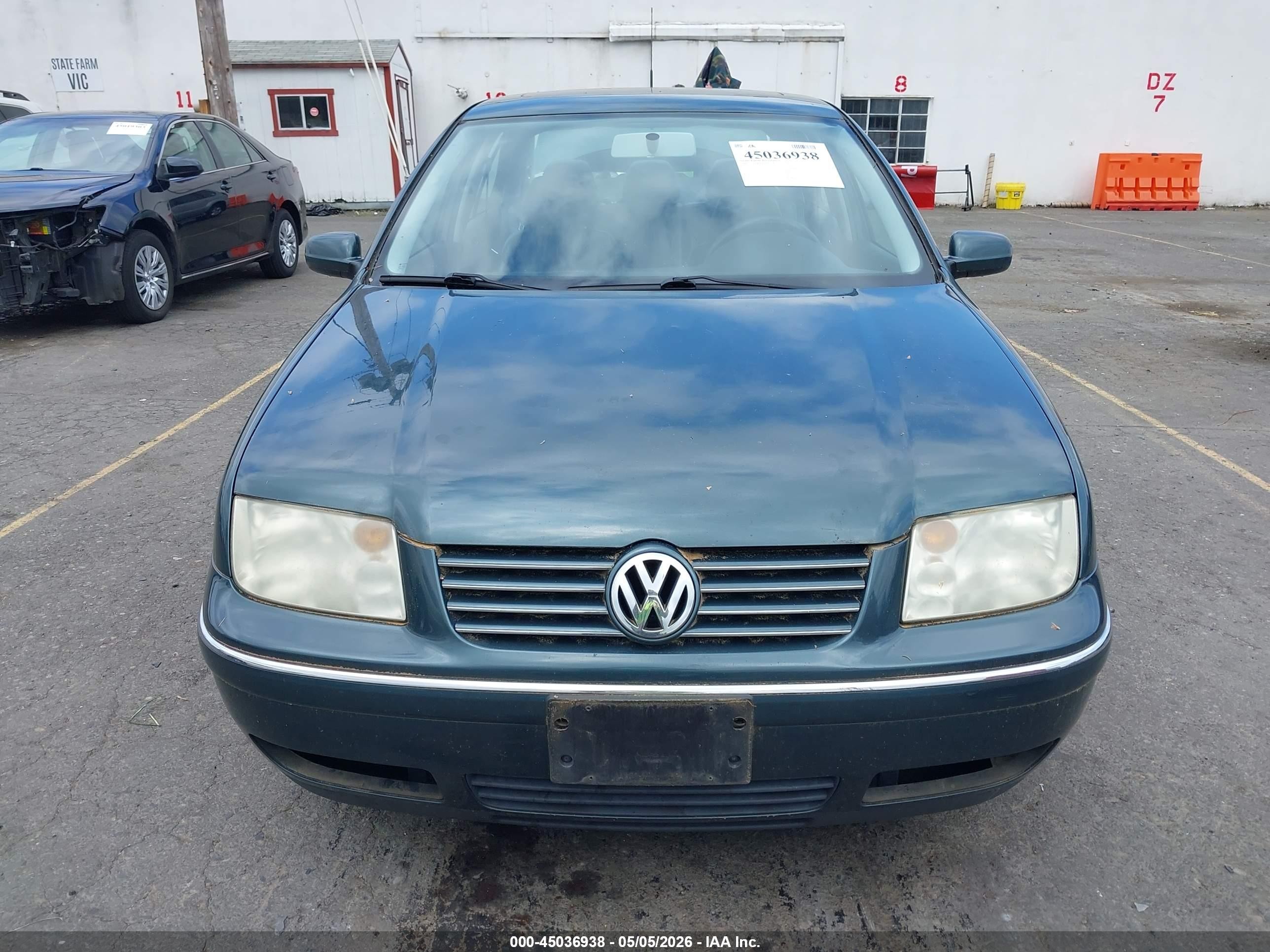 2004 Volkswagen Jetta Gls 2.0l Green vin: 3VWSK69M64M113771