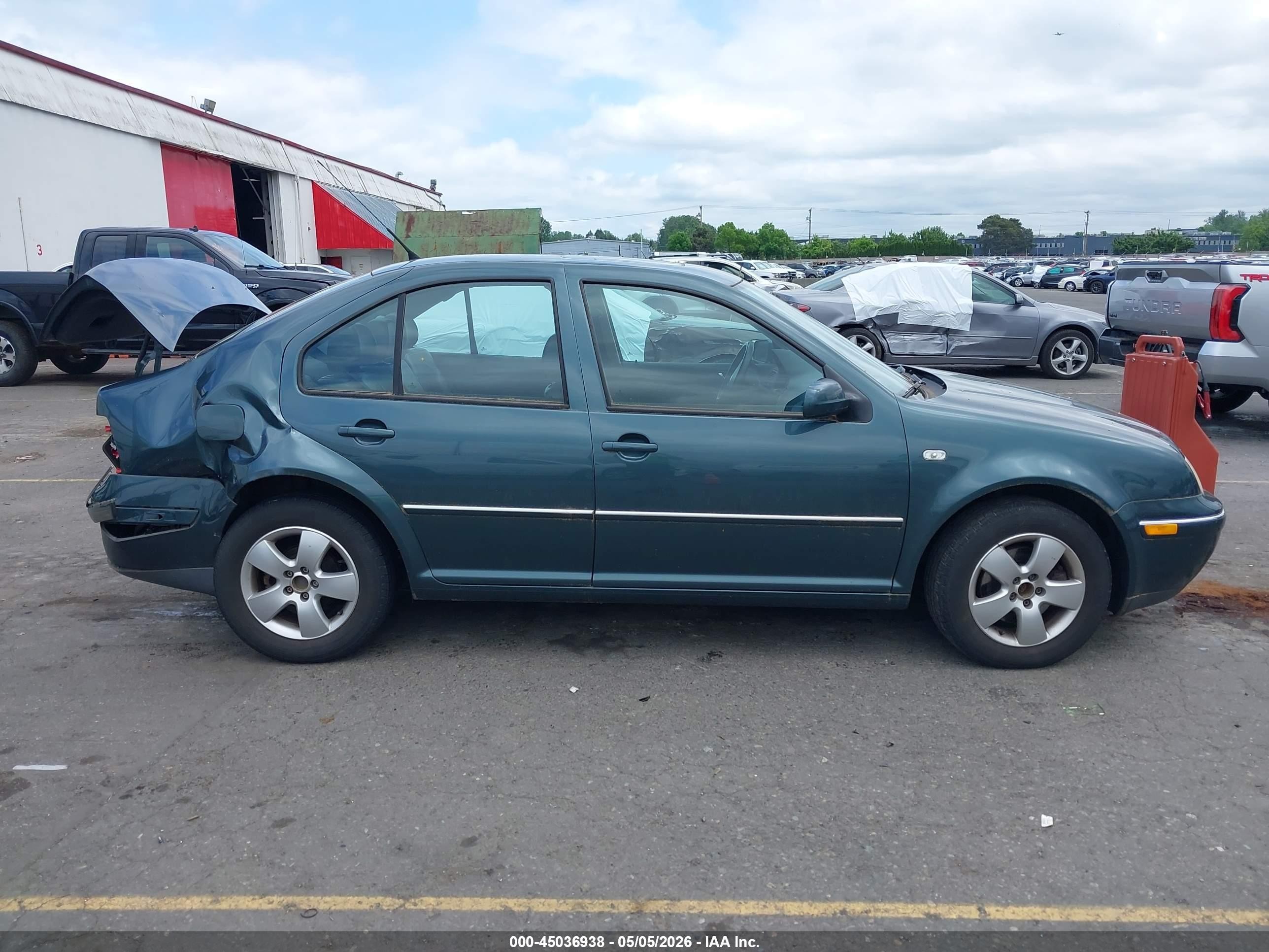 2004 Volkswagen Jetta Gls 2.0l Green vin: 3VWSK69M64M113771