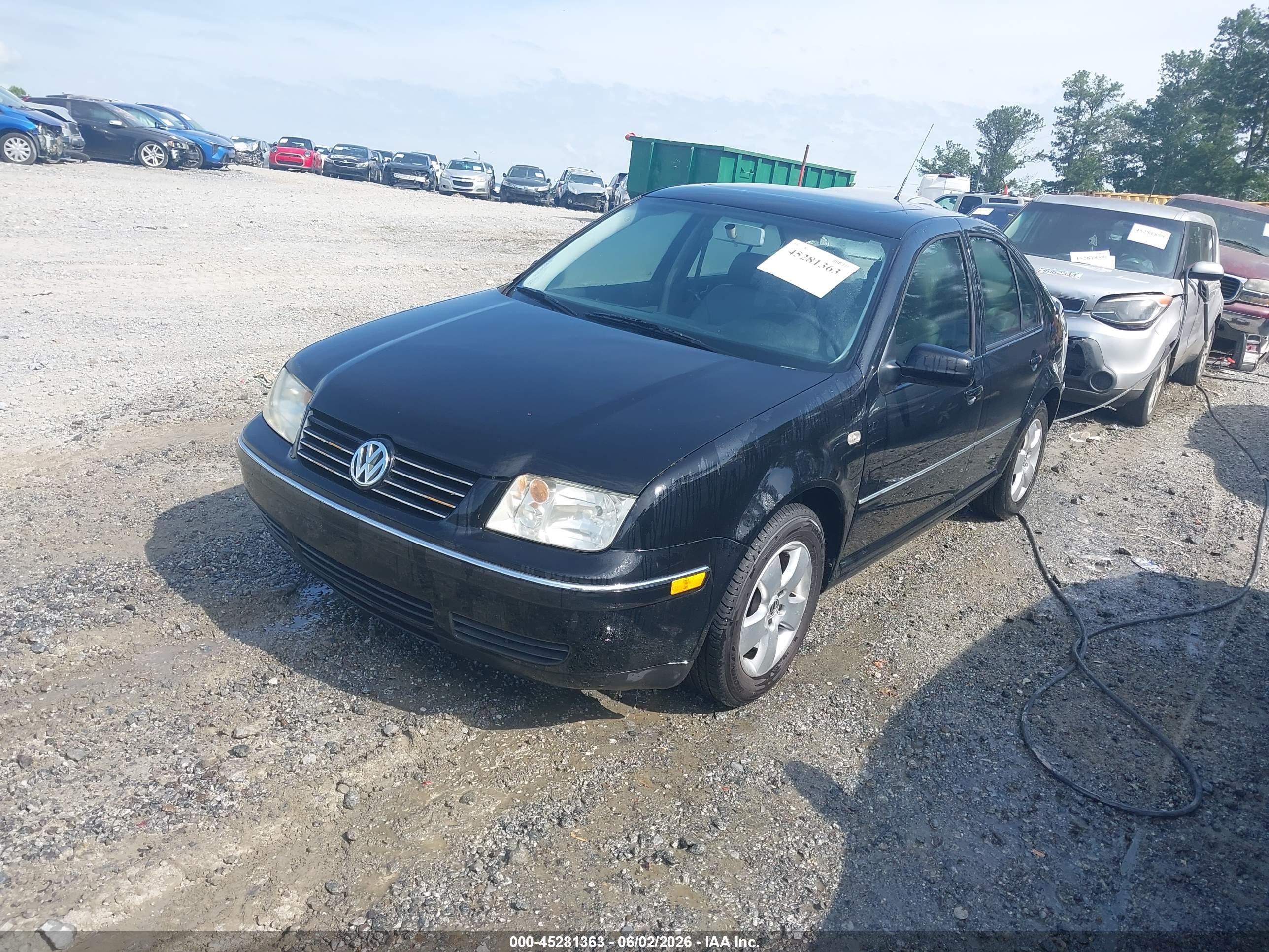 2005 Volkswagen Jetta Gls 2.0l Черный vin: 3VWSK69M65M056859