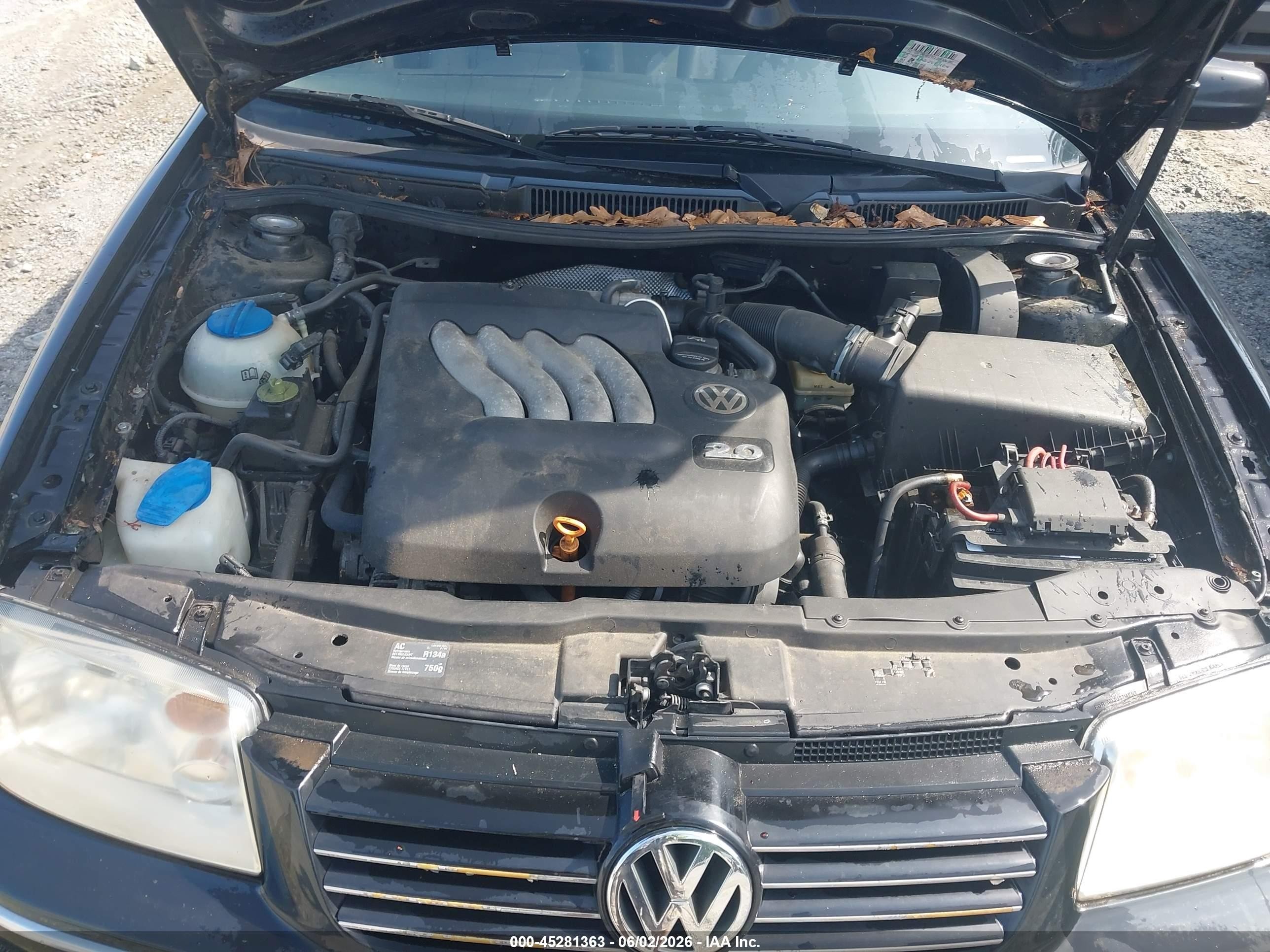 2005 Volkswagen Jetta Gls 2.0l Черный vin: 3VWSK69M65M056859