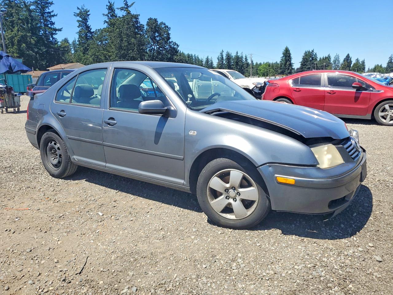 2003 Volkswagen Jetta Gls Серый vin: 3VWSK69M73M033152
