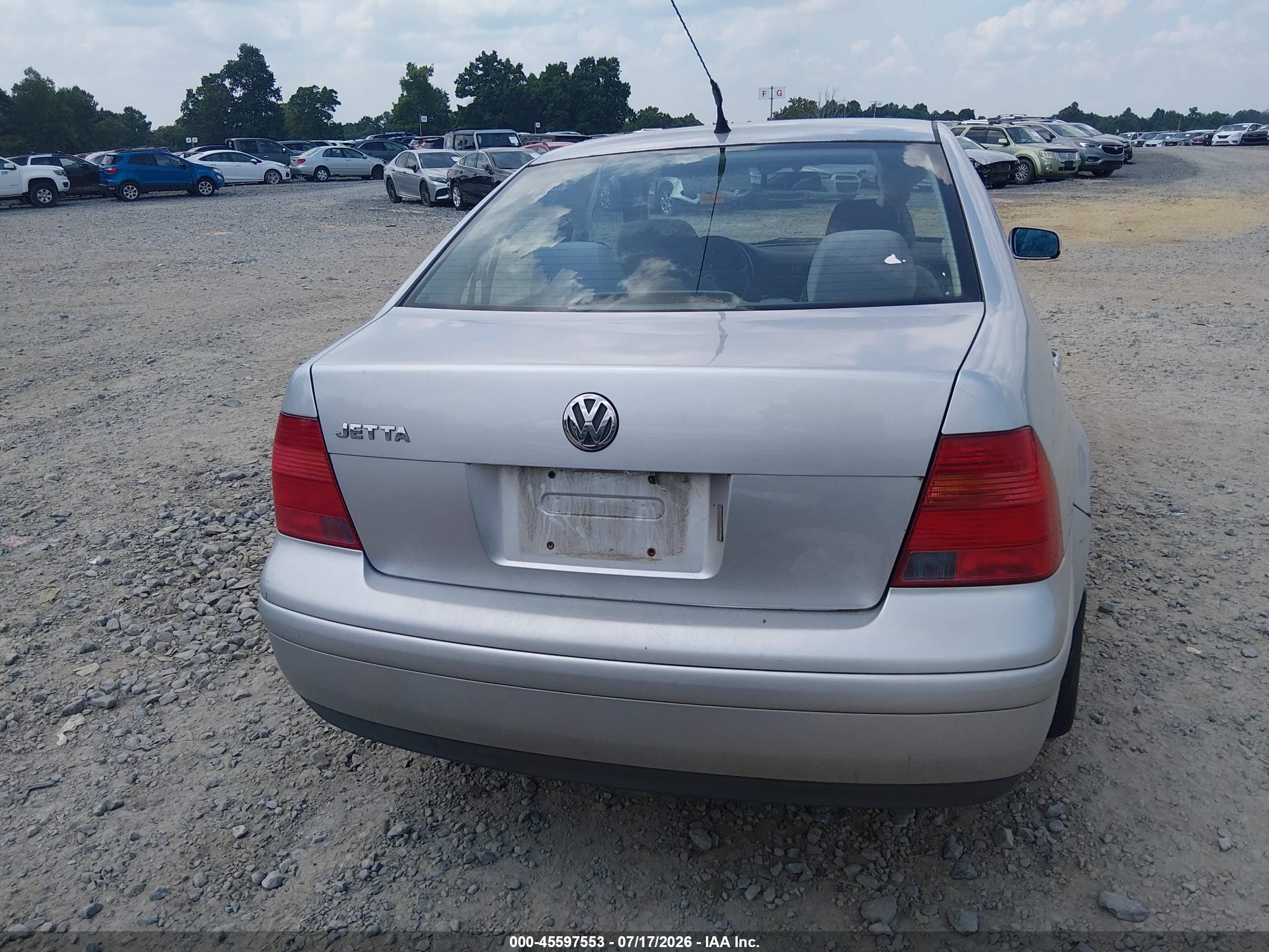 2003 Volkswagen Jetta Gls 2.0l Silver vin: 3VWSK69M73M054518