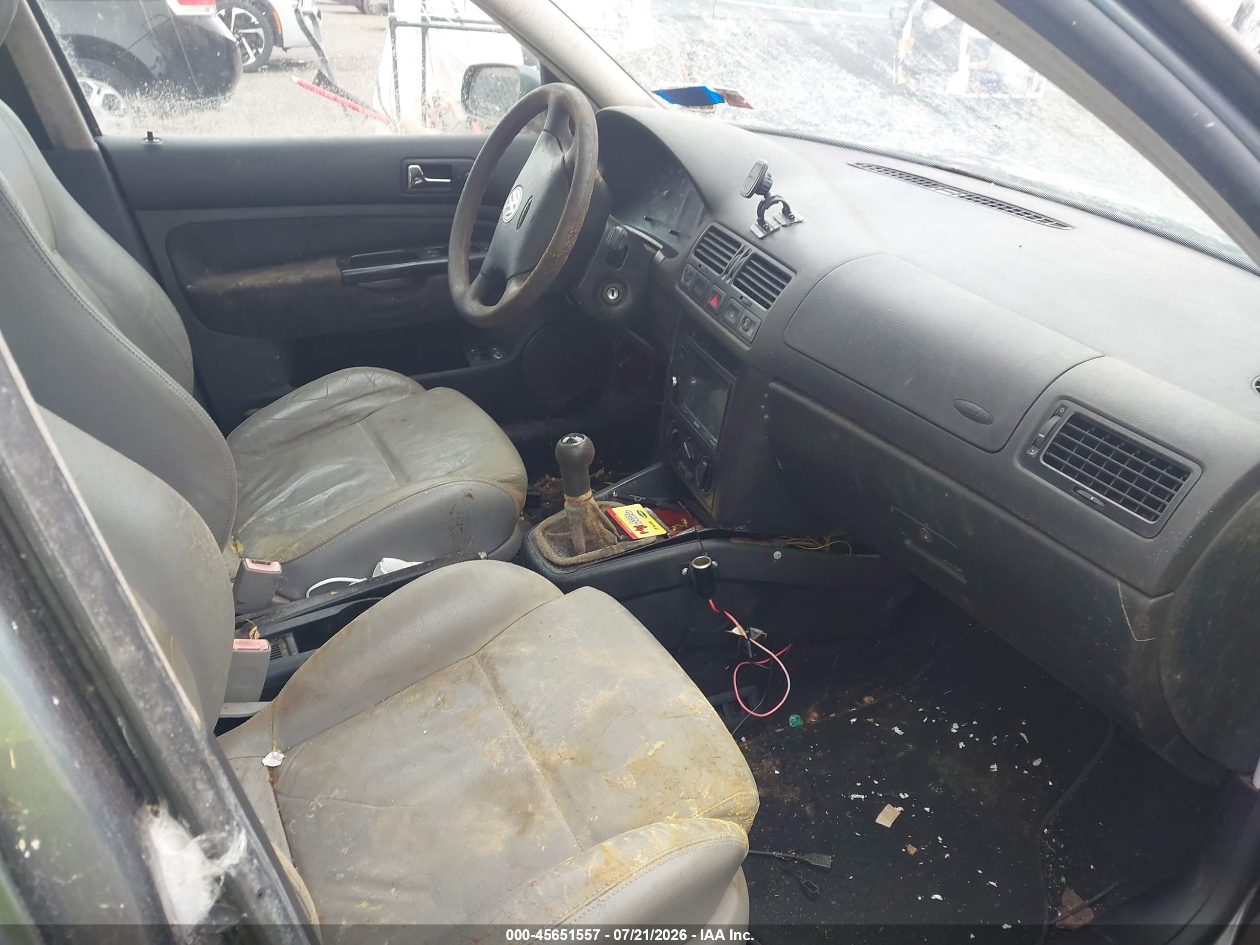 2003 Volkswagen Jetta Gls 2.0l Серый vin: 3VWSK69M73M142176