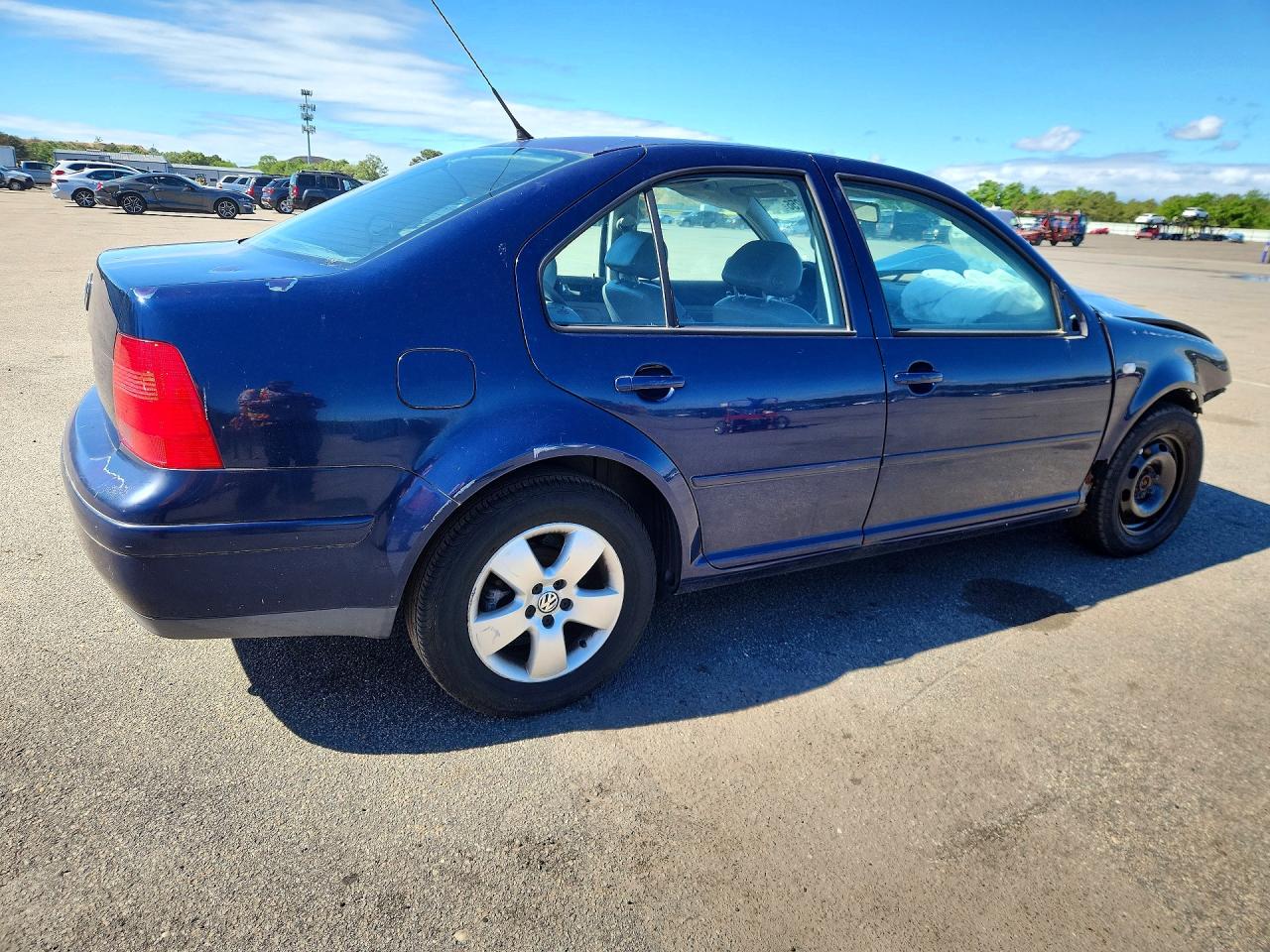 2003 Volkswagen Jetta Gls Синий vin: 3VWSK69M83M169936