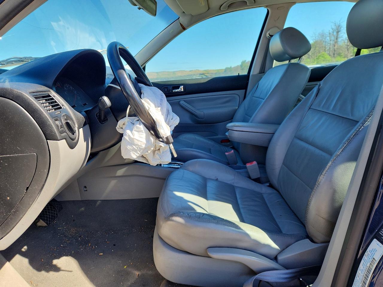 2003 Volkswagen Jetta Gls Синий vin: 3VWSK69M83M169936