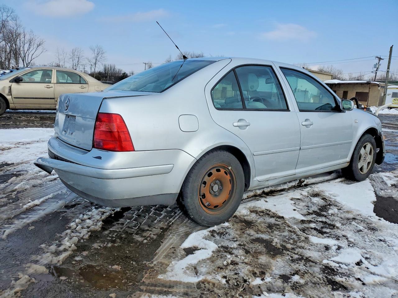 2002 Volk Jetta Gls Silver vin: 3VWSK69MX2M057072