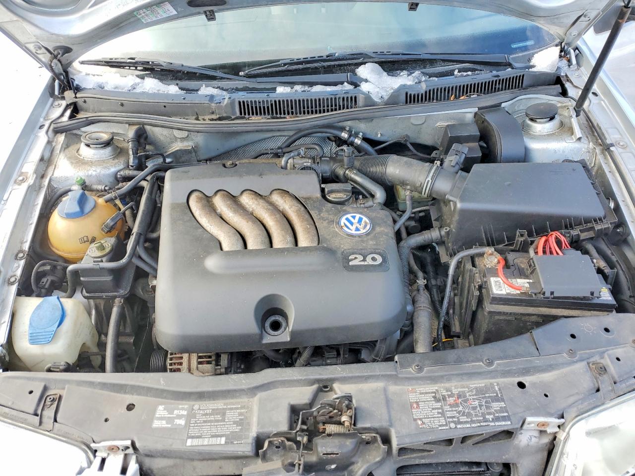 2002 Volk Jetta Gls Silver vin: 3VWSK69MX2M057072