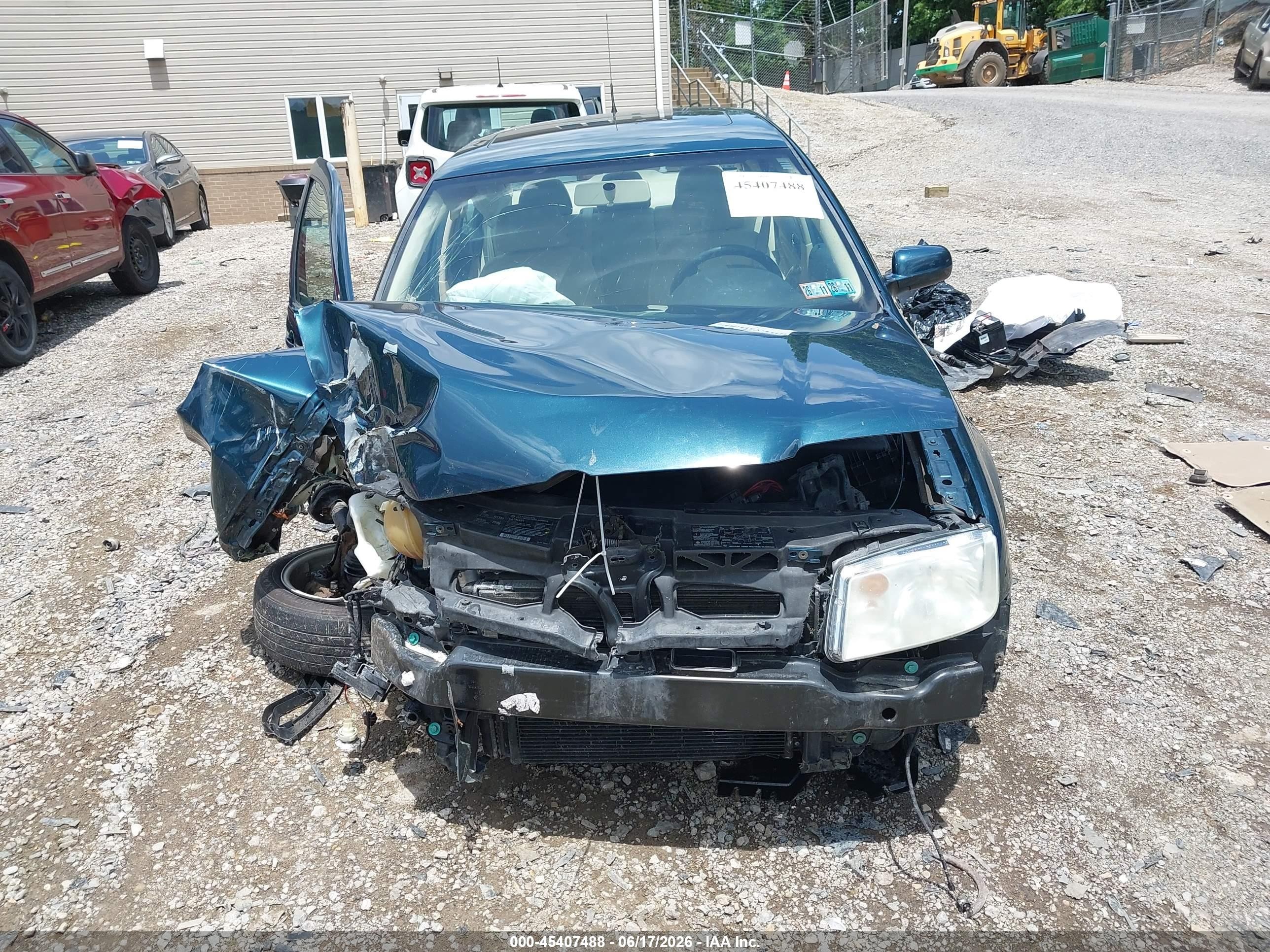 2002 Volkswagen Jetta Gls Blue vin: 3VWSK69MX2M183528