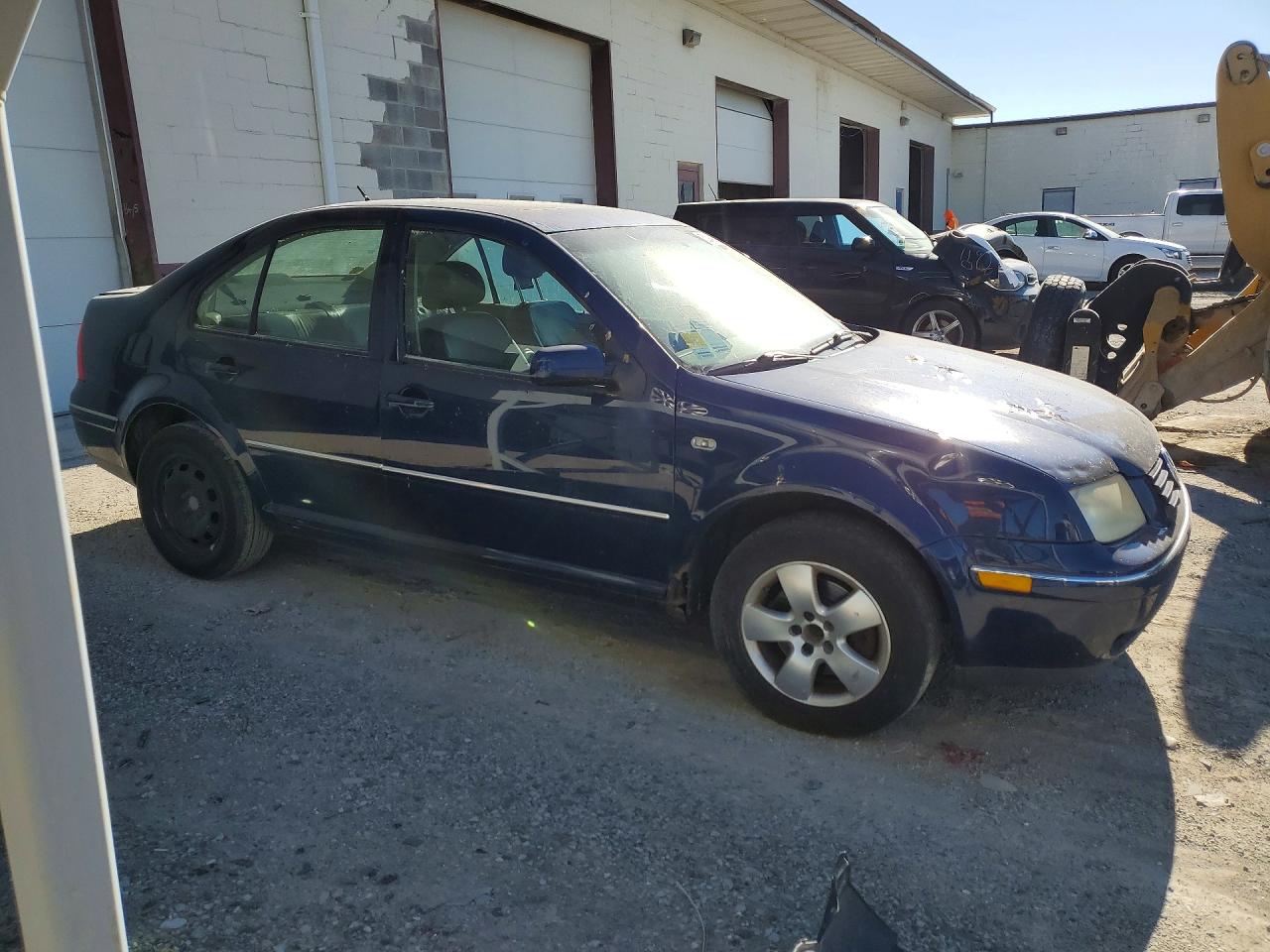 2004 Volkswagen Jetta Gls Blue vin: 3VWSK69MX4M033258
