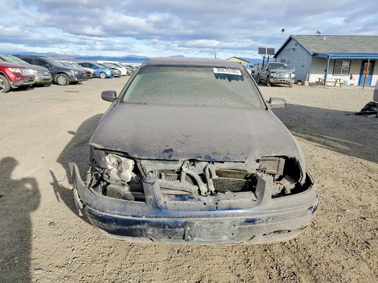 2002 Volkswagen Jetta Gls Tdi Blue vin: 3VWSP69M02M033588