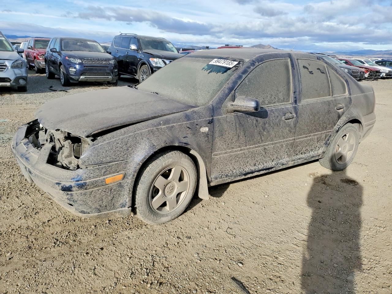 2002 Volkswagen Jetta Gls Tdi Blue vin: 3VWSP69M02M033588