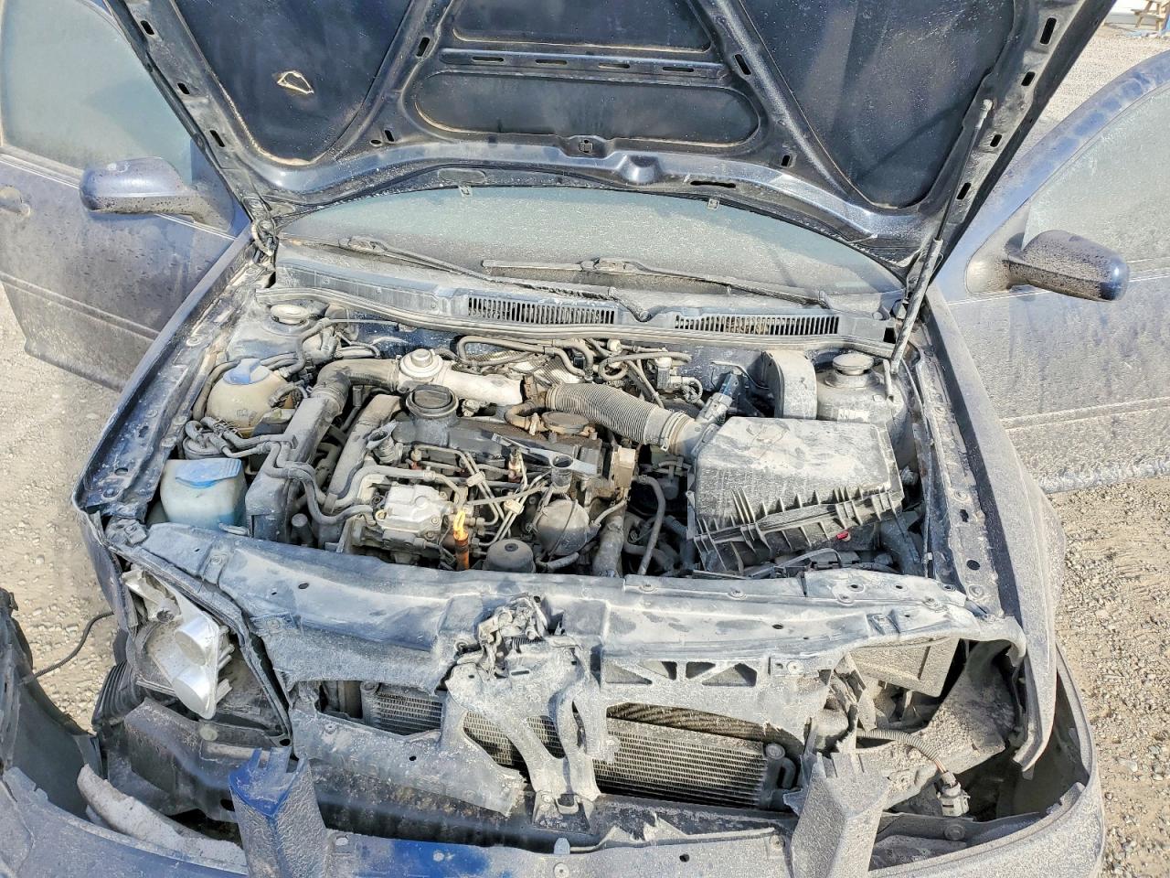2002 Volkswagen Jetta Gls Tdi Blue vin: 3VWSP69M02M033588