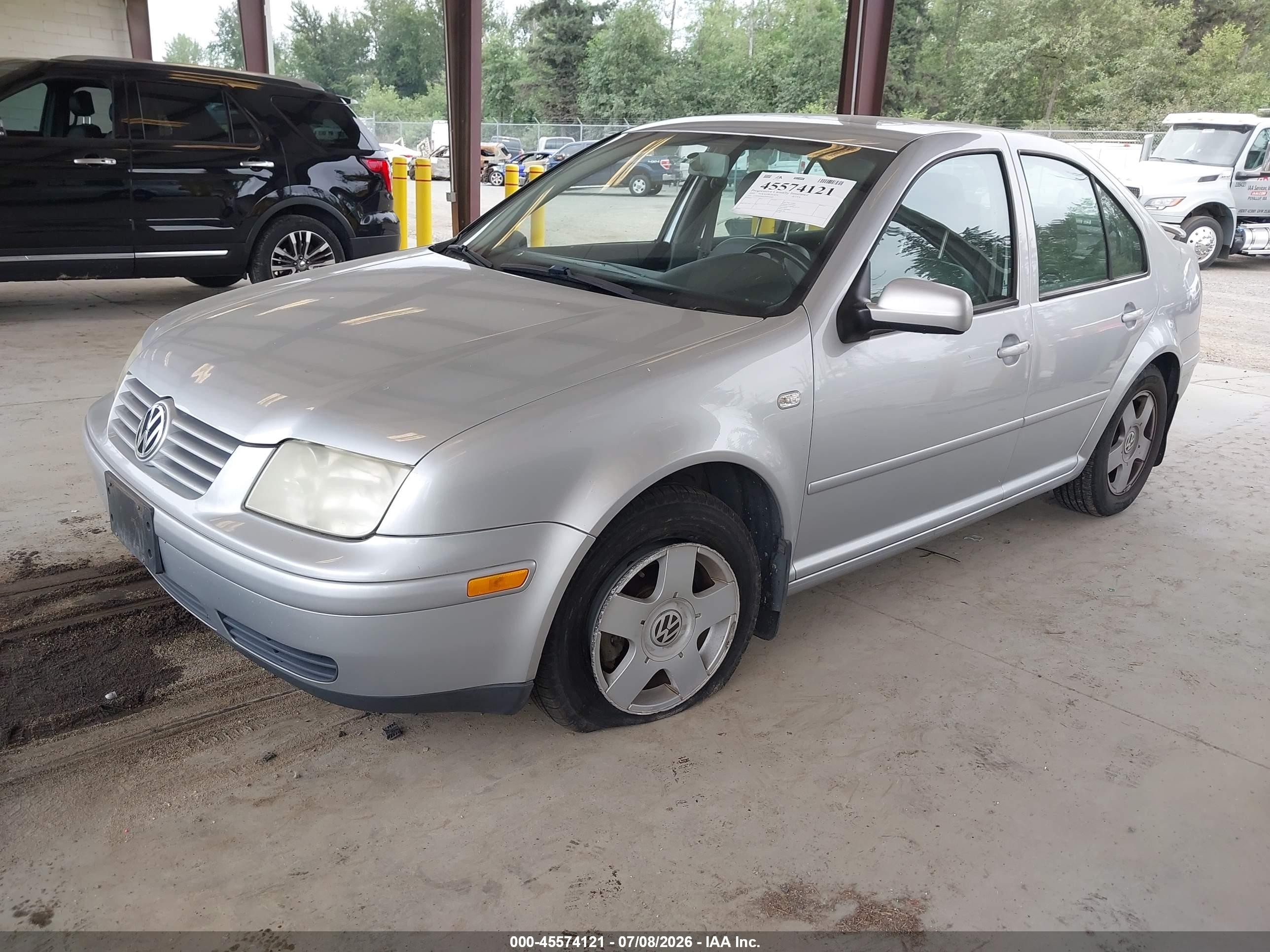 2002 Volkswagen Jetta Gls Tdi Silver vin: 3VWSP69M02M054084