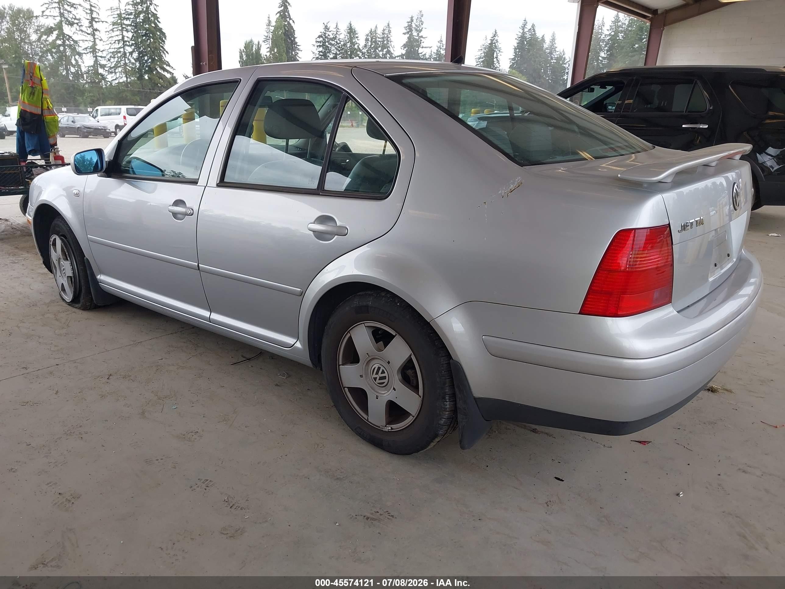 2002 Volkswagen Jetta Gls Tdi Silver vin: 3VWSP69M02M054084