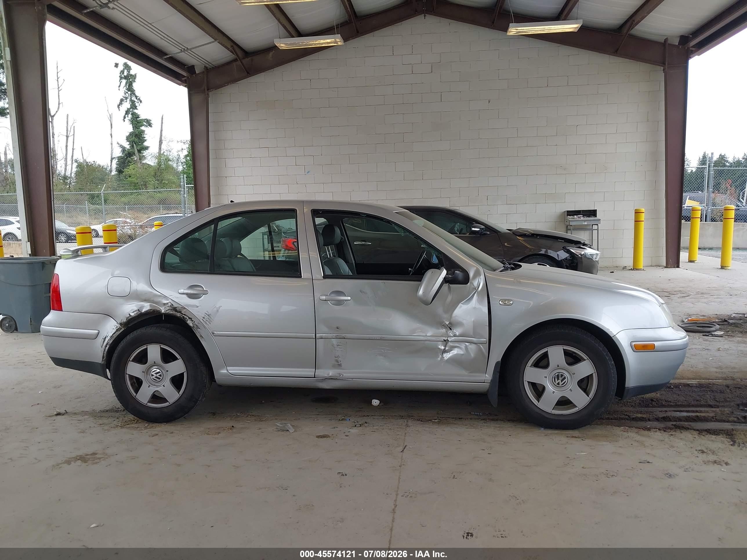 2002 Volkswagen Jetta Gls Tdi Silver vin: 3VWSP69M02M054084