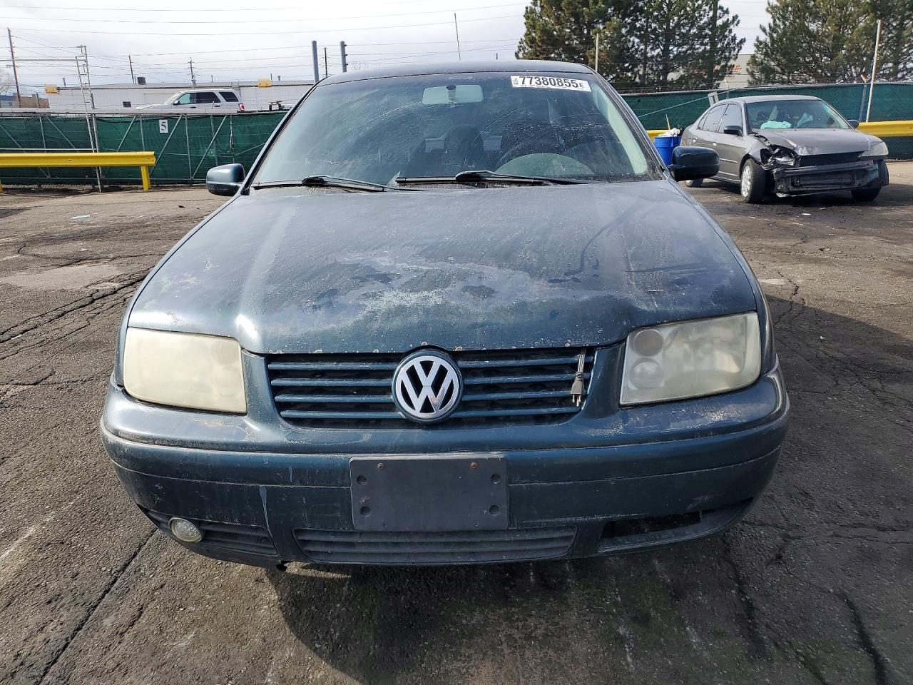 2002 Volkswagen Jetta Gls Tdi Blue vin: 3VWSP69M02M063643