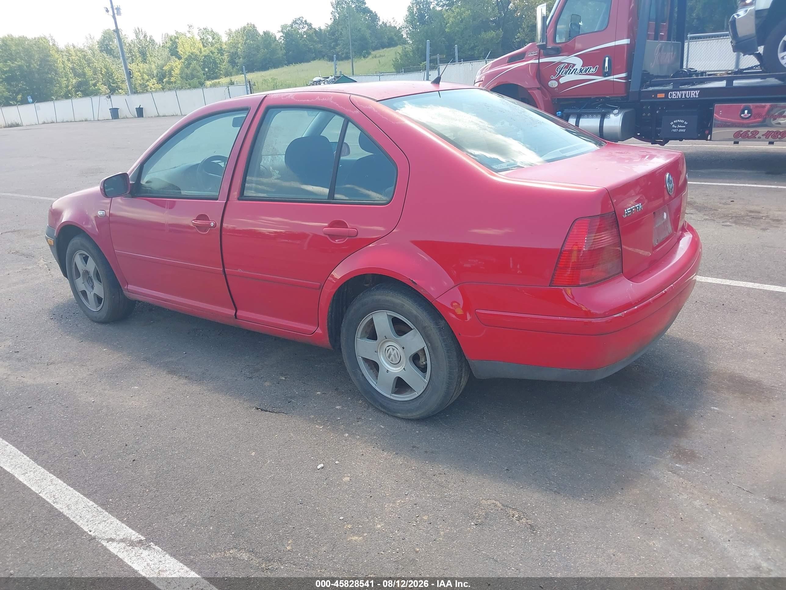 2002 Volkswagen Jetta Gls Tdi Red vin: 3VWSP69M12M068415