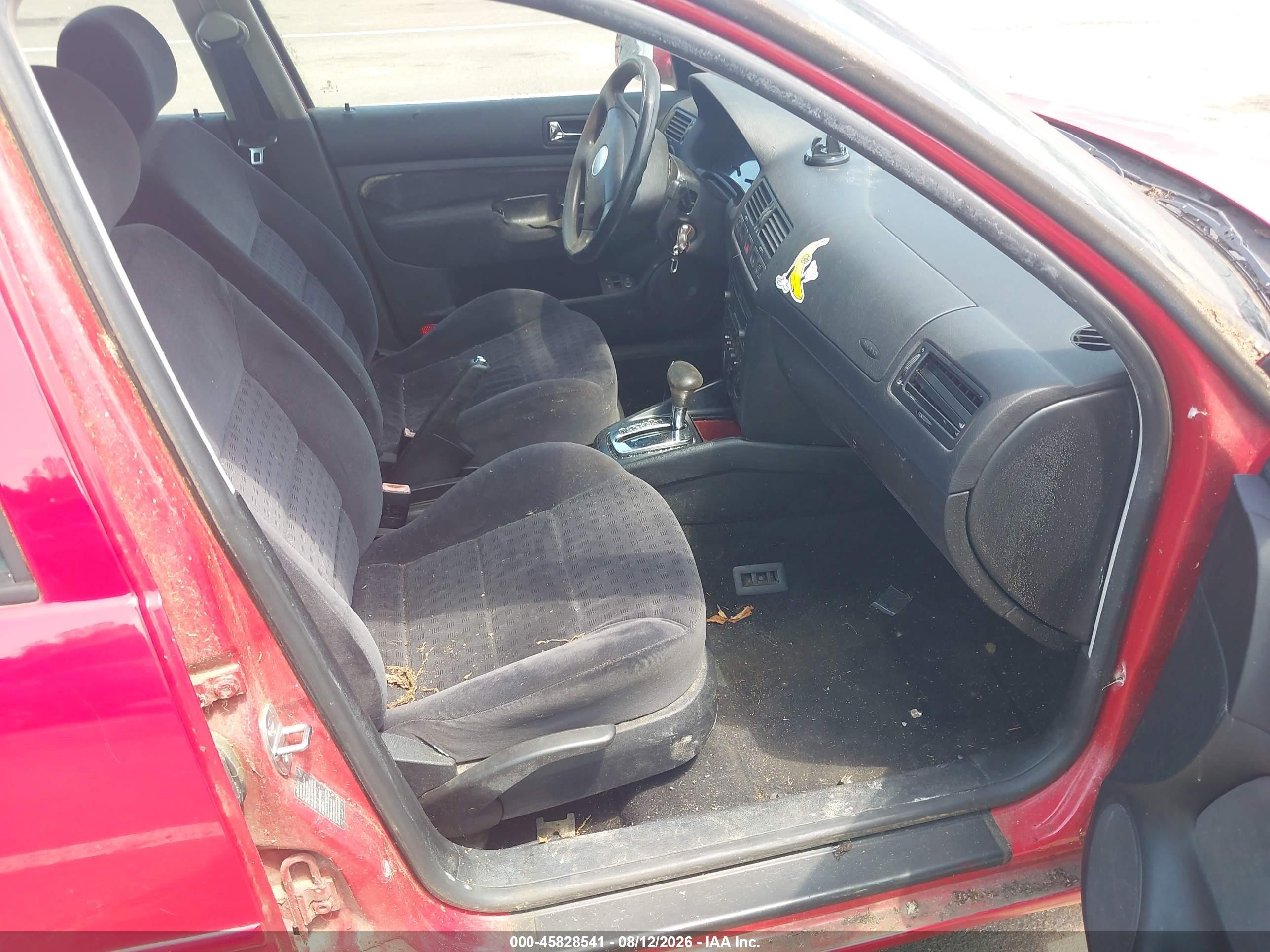 2002 Volkswagen Jetta Gls Tdi Red vin: 3VWSP69M12M068415