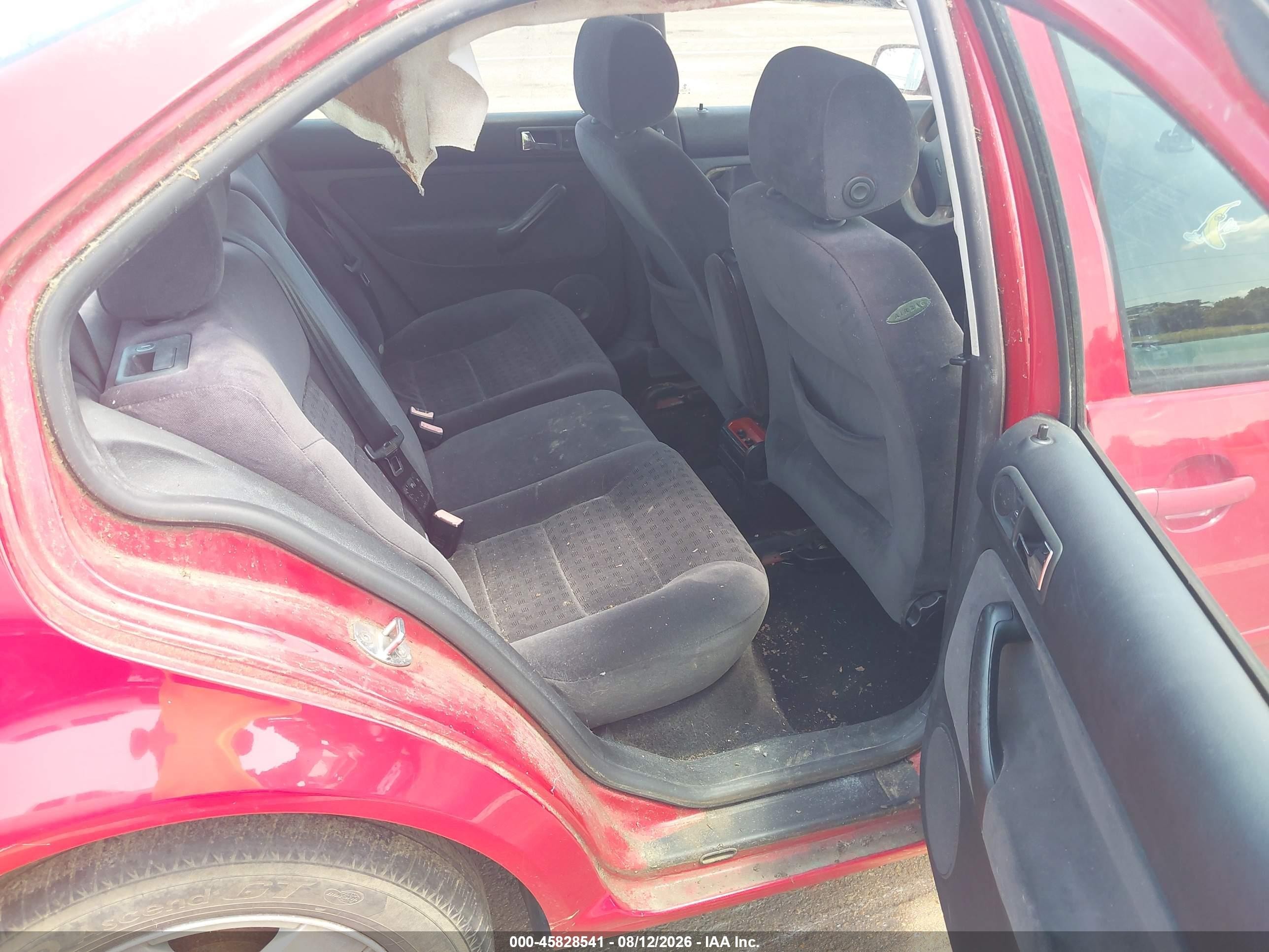 2002 Volkswagen Jetta Gls Tdi Red vin: 3VWSP69M12M068415