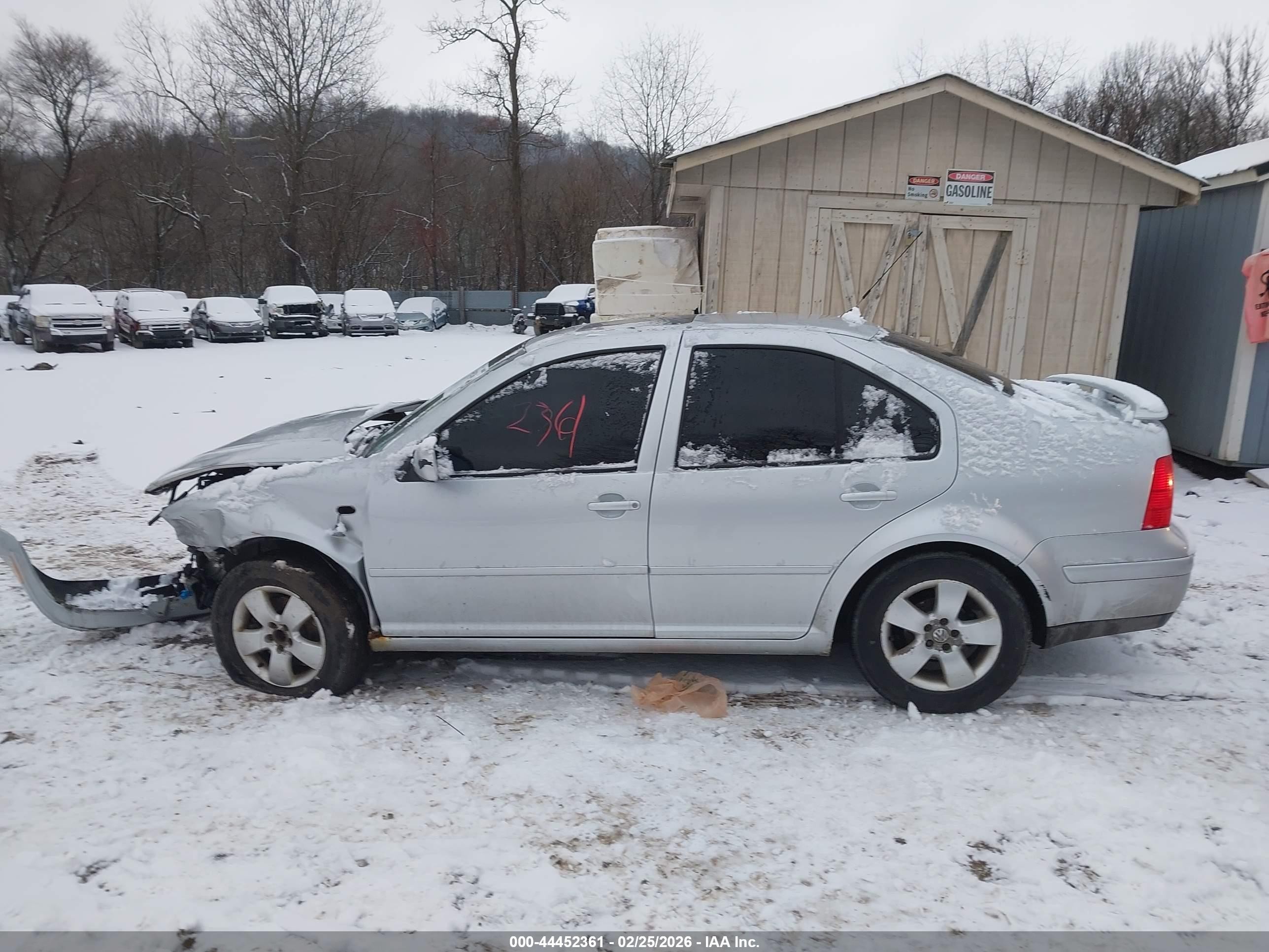 2002 Volkswagen Jetta Gls Tdi Silver vin: 3VWSP69M12M103289