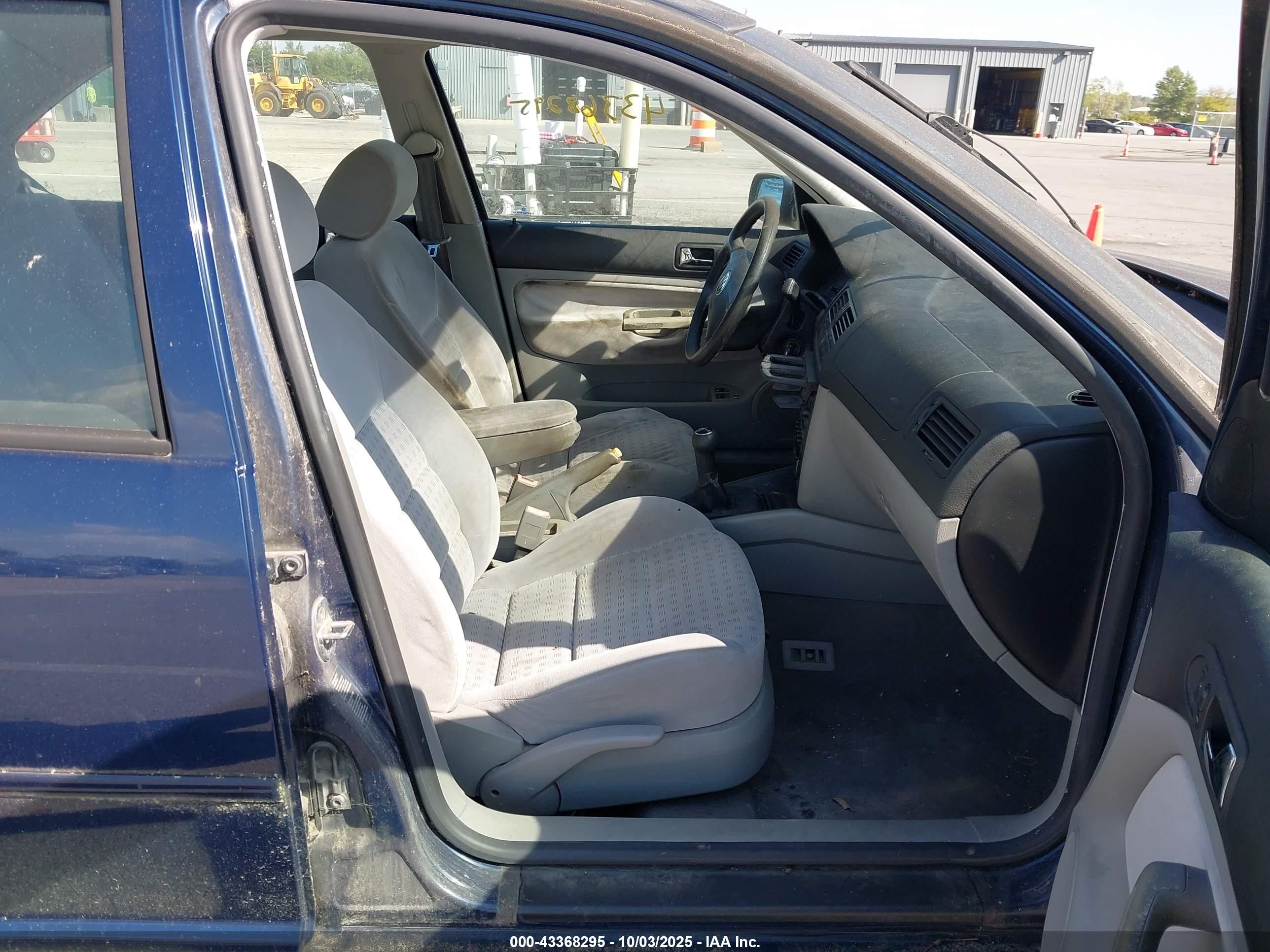 2002 Volkswagen Jetta Gls Tdi Blue vin: 3VWSP69M22M076538
