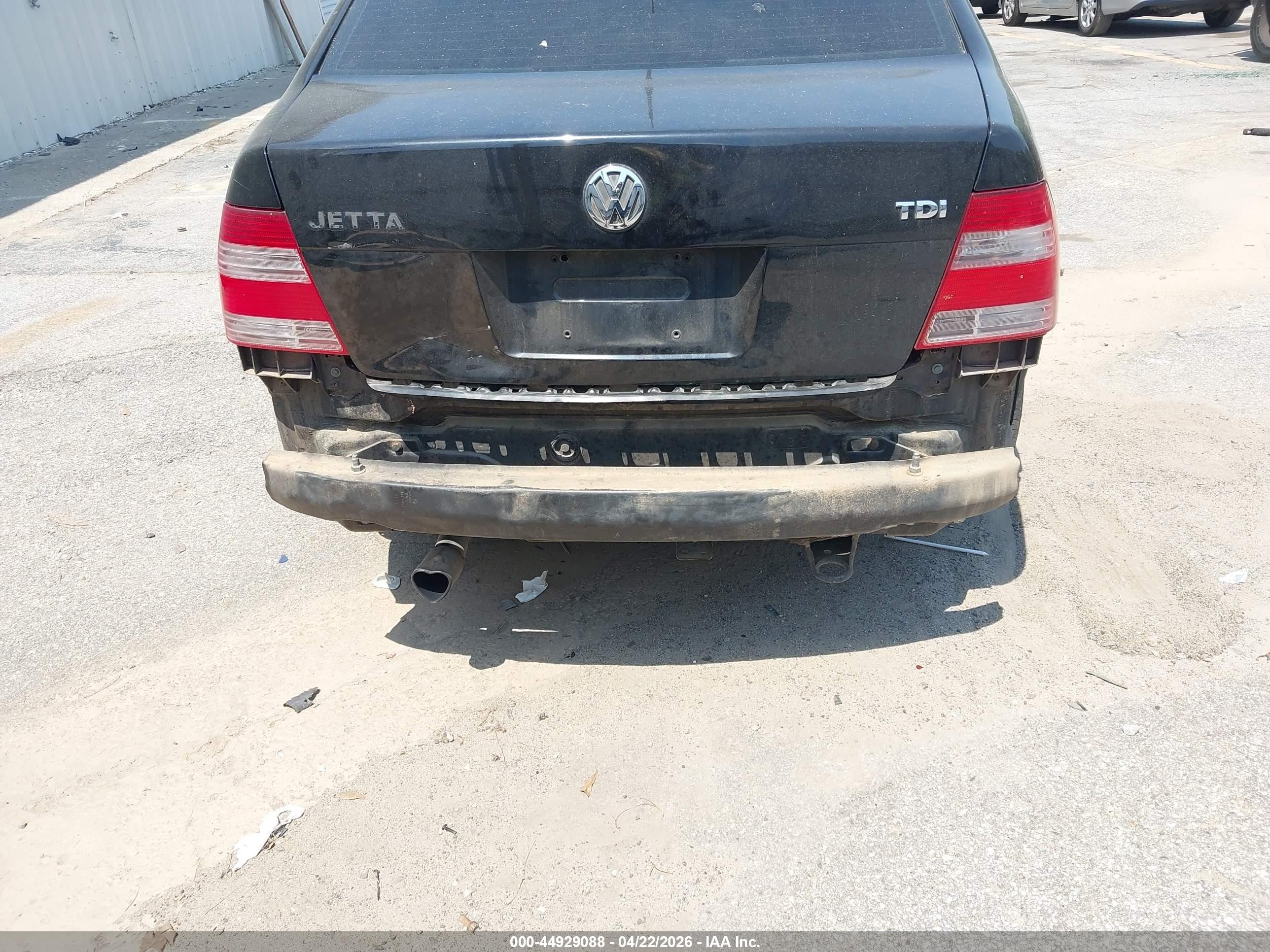 2002 Volkswagen Jetta Gls Tdi Black vin: 3VWSP69M32M006255