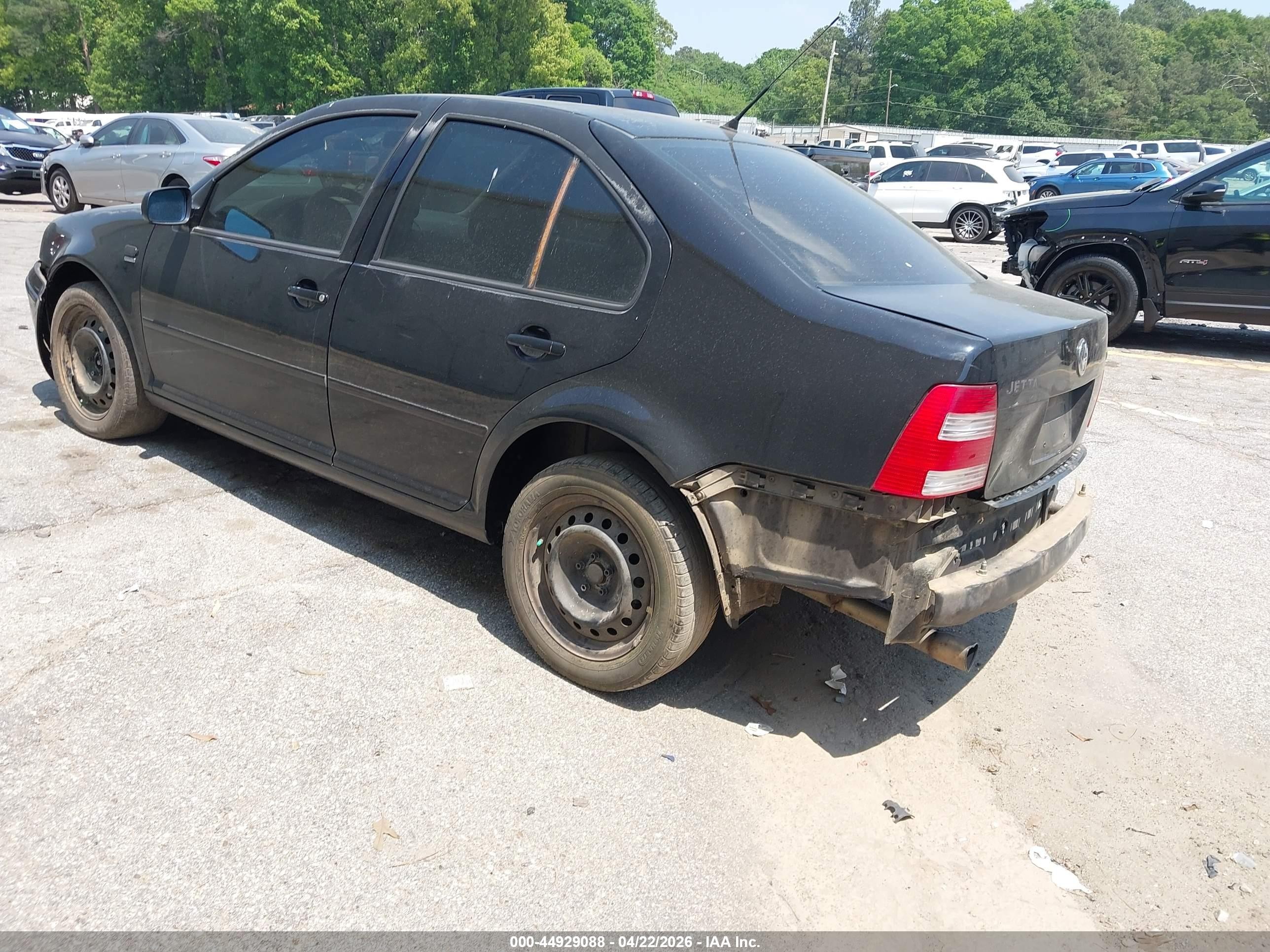 2002 Volkswagen Jetta Gls Tdi Black vin: 3VWSP69M32M006255