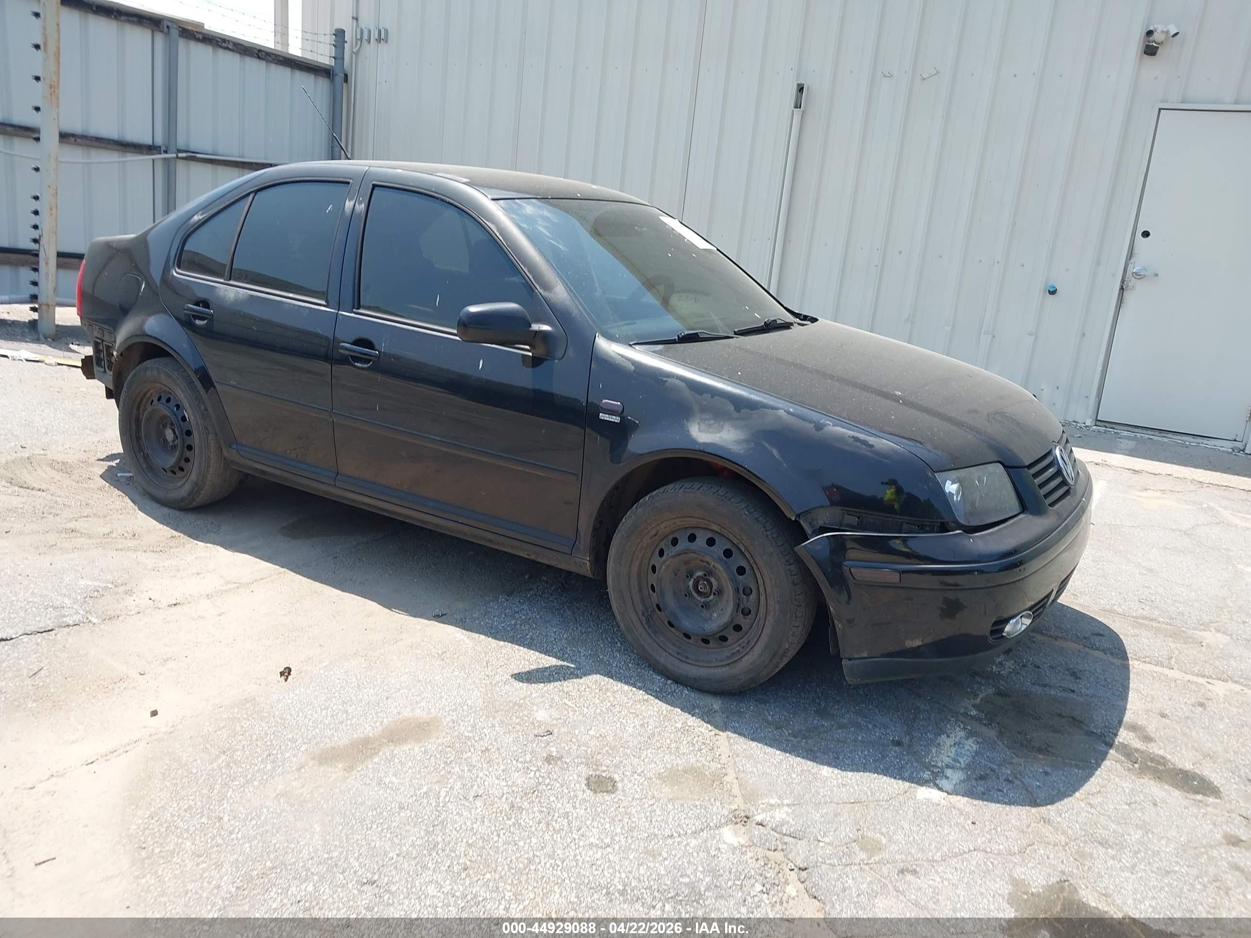 2002 Volkswagen Jetta Gls Tdi Black vin: 3VWSP69M32M006255