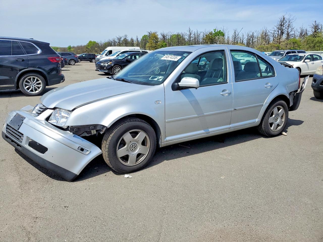 2002 Volkswagen Jetta Gls Tdi Silver vin: 3VWSP69M32M045279