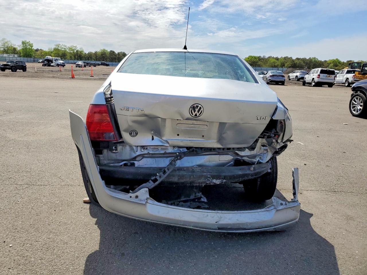 2002 Volkswagen Jetta Gls Tdi Silver vin: 3VWSP69M32M045279