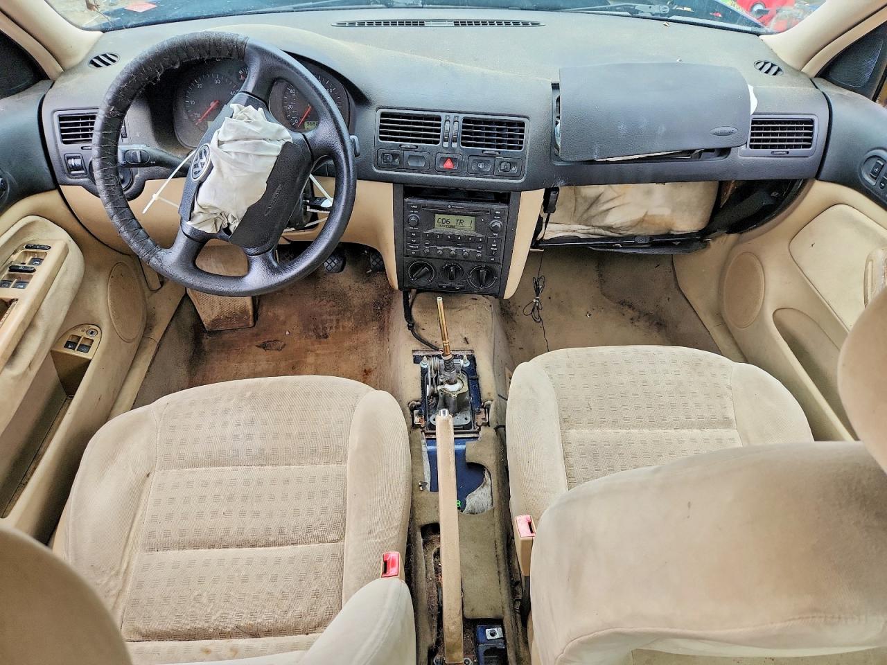 2003 Volkswagen Jetta Gls Tdi Blue vin: 3VWSP69M33M074024