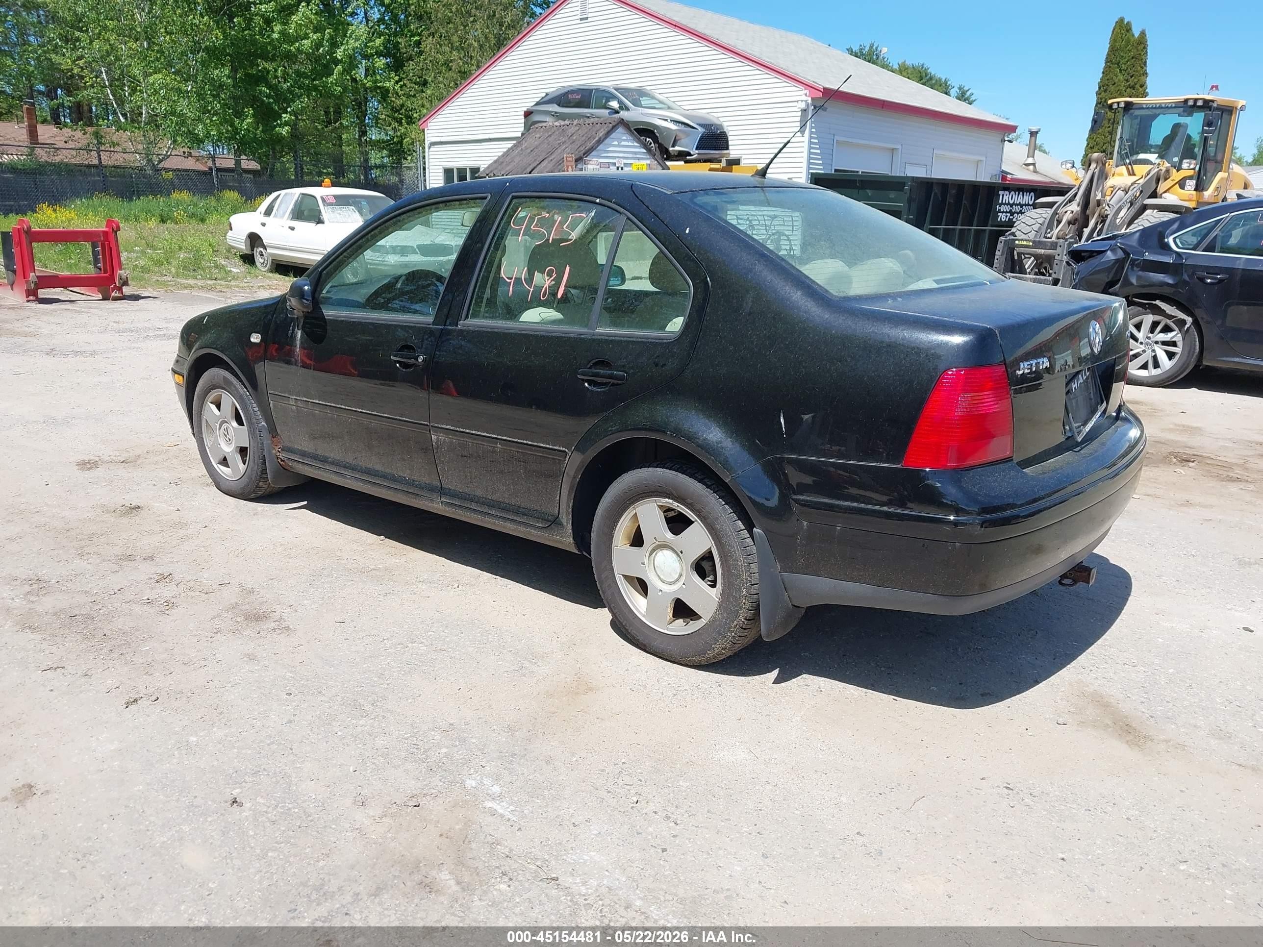 2002 Volkswagen Jetta Gls Tdi Black vin: 3VWSP69M42M045890