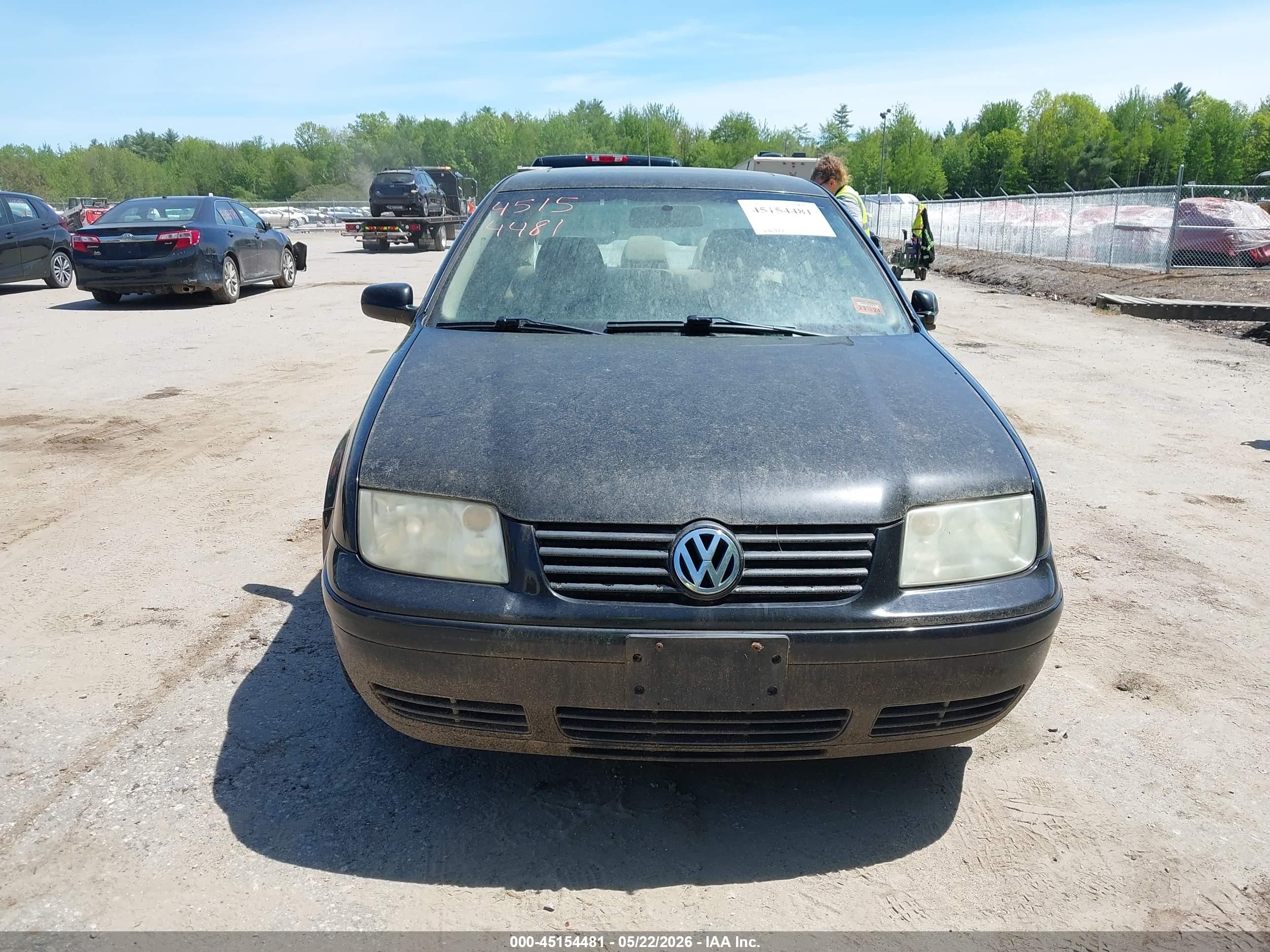 2002 Volkswagen Jetta Gls Tdi Black vin: 3VWSP69M42M045890